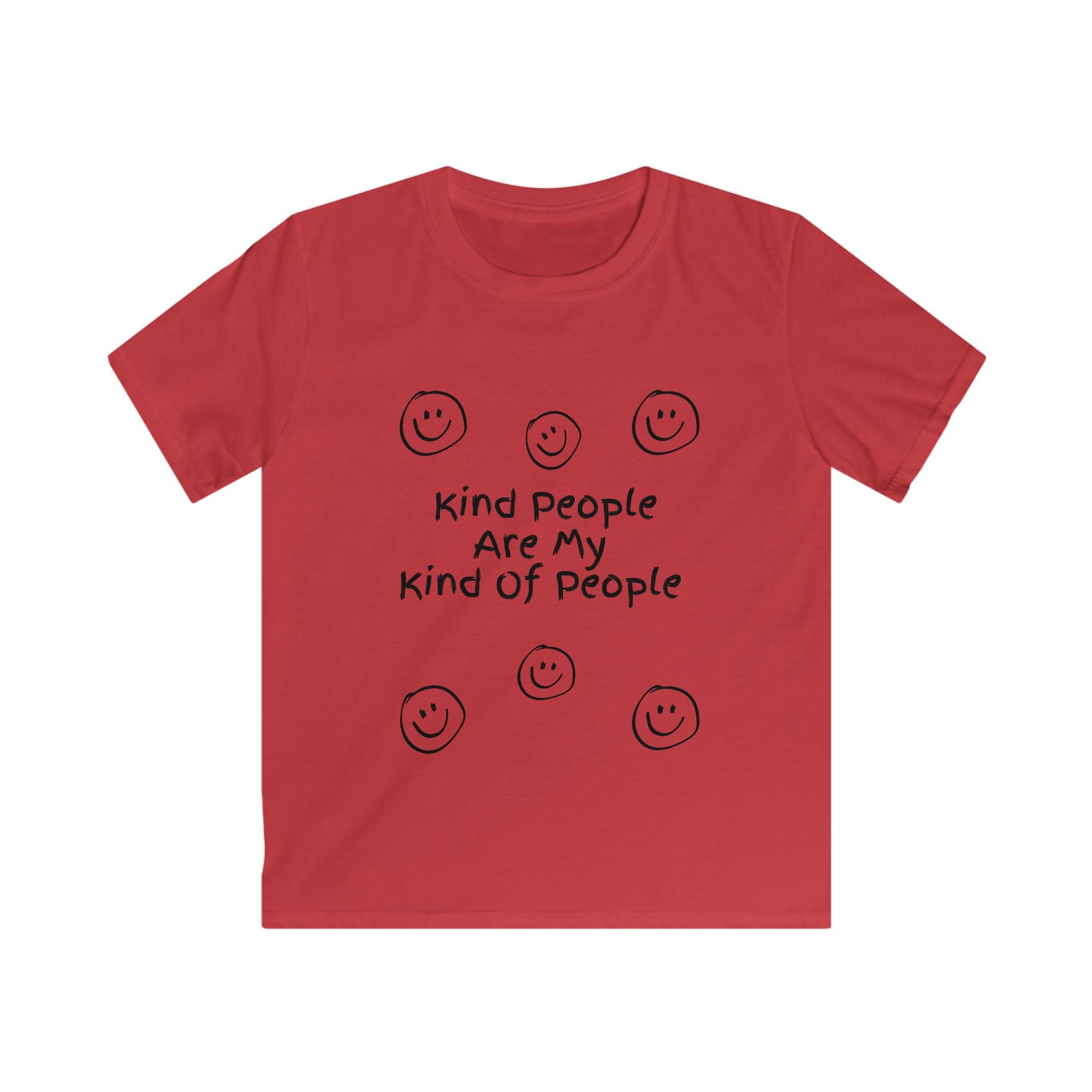 Kids Tee — "Kind People Are My Kind Of People" — Positive Message Kids T-Shirt