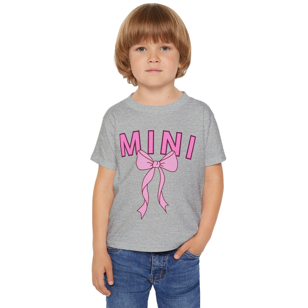 Toddler T-Shirt — Mini Matching Mama Shirt with Bow