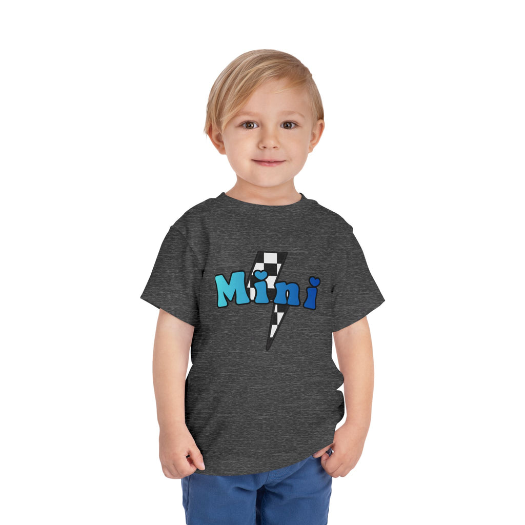 Toddler Lightning Bolt Short Sleeve Tee — Mini Lightning Bolt to Match Mama