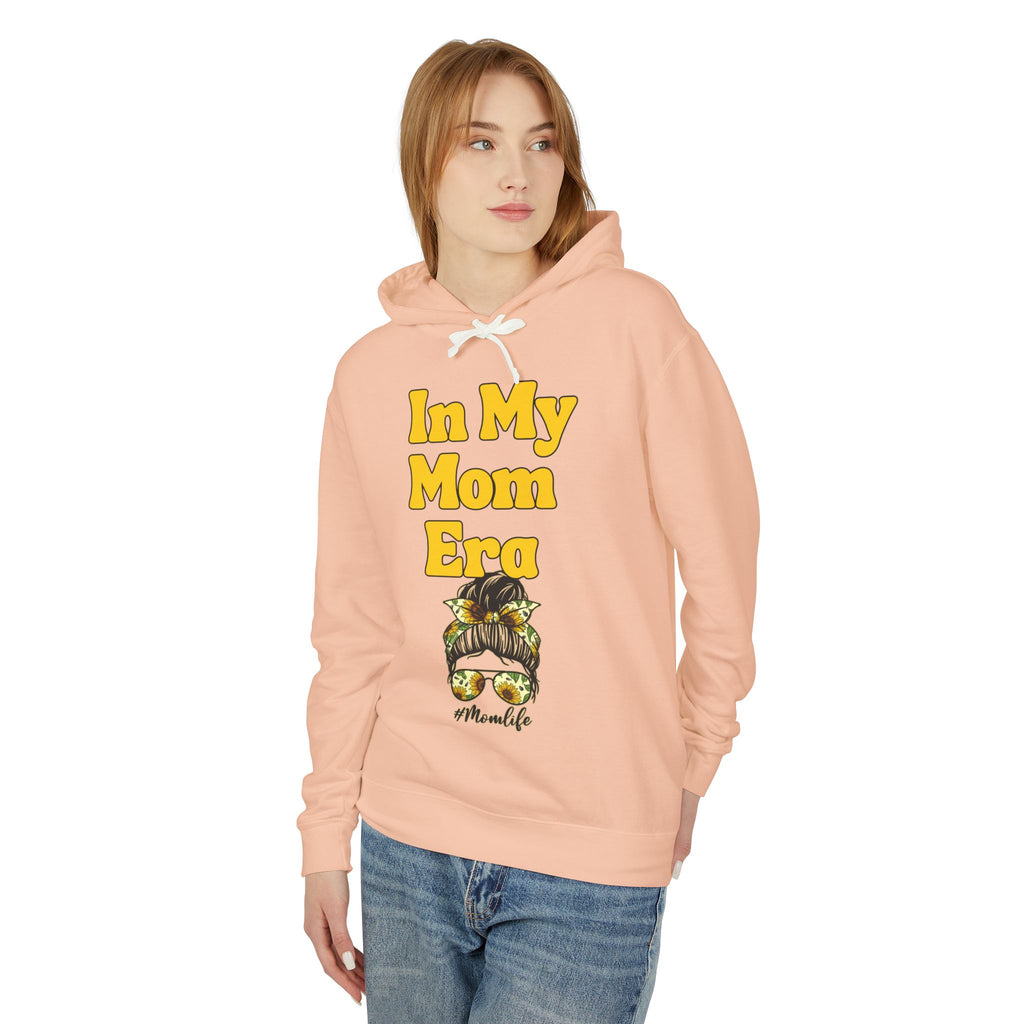 "In My Mom Era" Hoodie — Lightweight Mom Life Sweatshirt