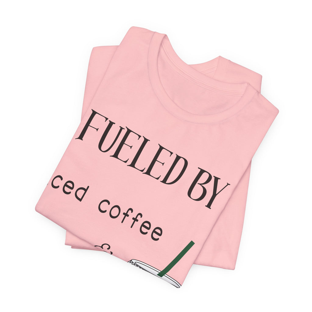 Fueled by Iced Coffee and Anxiety T-Shirt