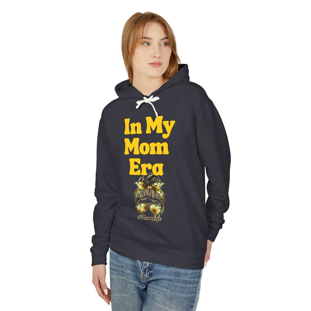 "In My Mom Era" Hoodie — Lightweight Mom Life Sweatshirt