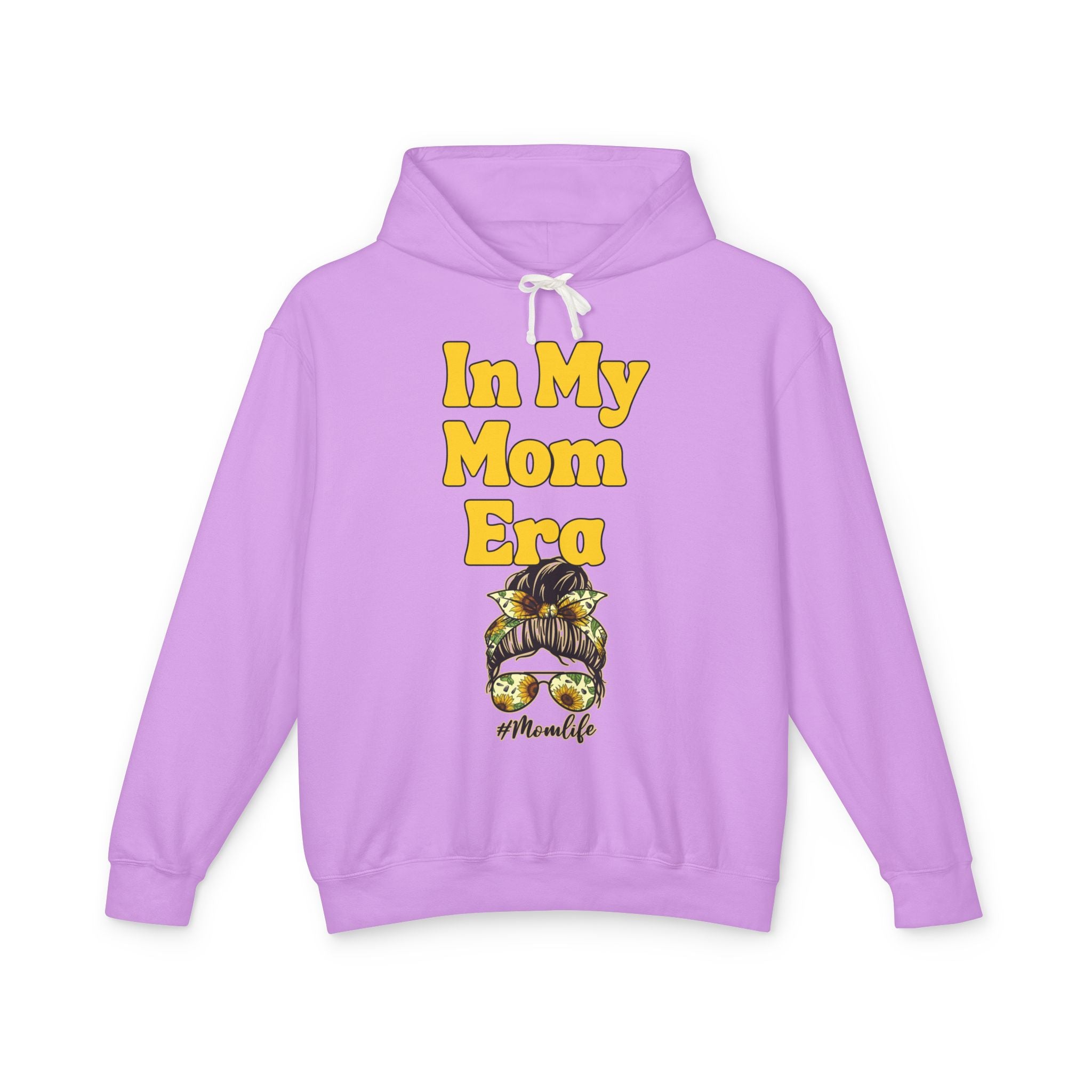 "In My Mom Era" Hoodie — Lightweight Mom Life Sweatshirt