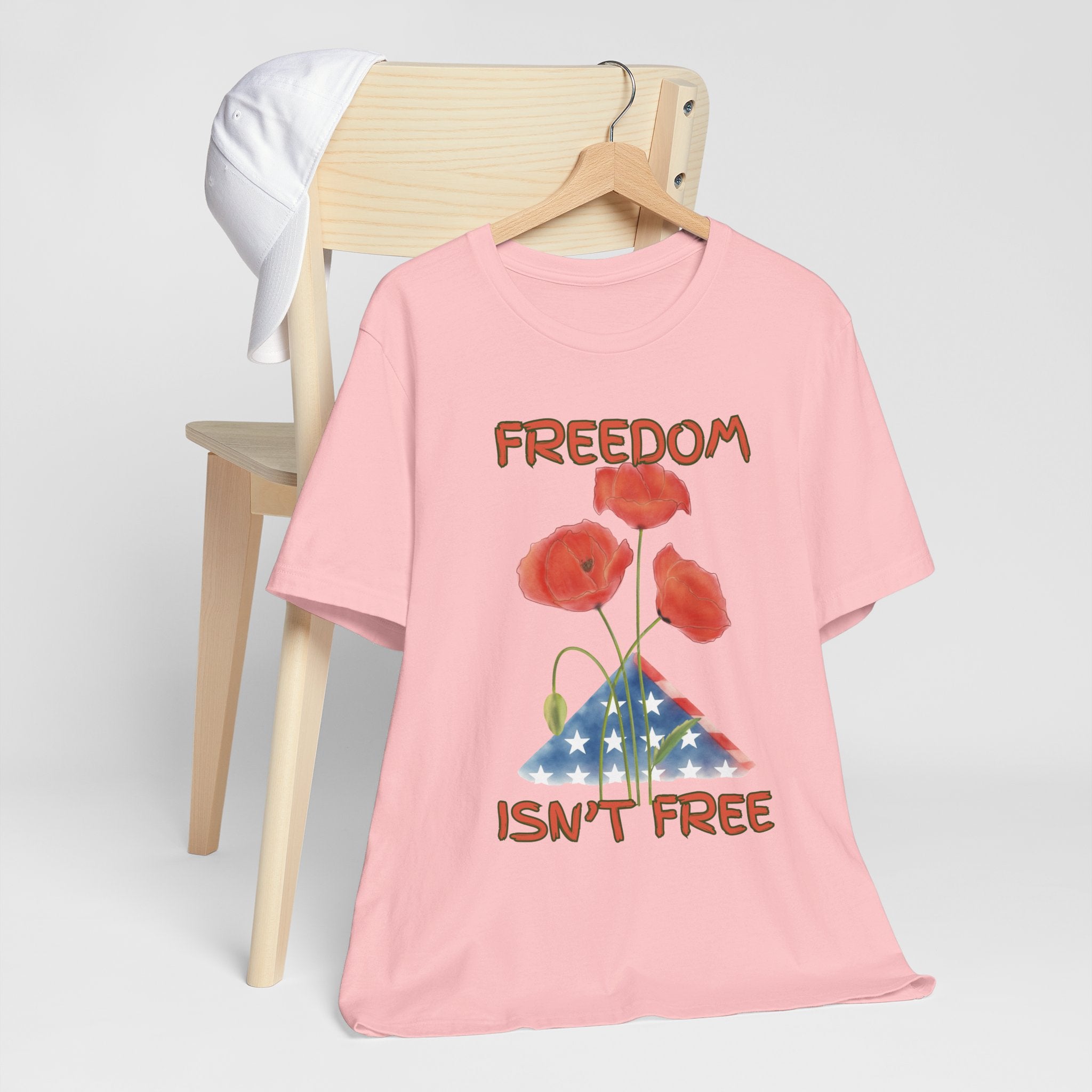 Freedom Isn't Free T-Shirt — Patriotic Tribute Tee