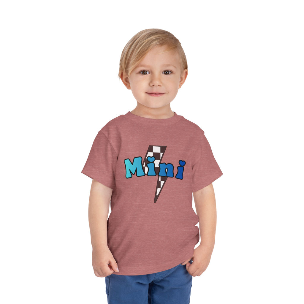 Toddler Lightning Bolt Short Sleeve Tee — Mini Lightning Bolt to Match Mama