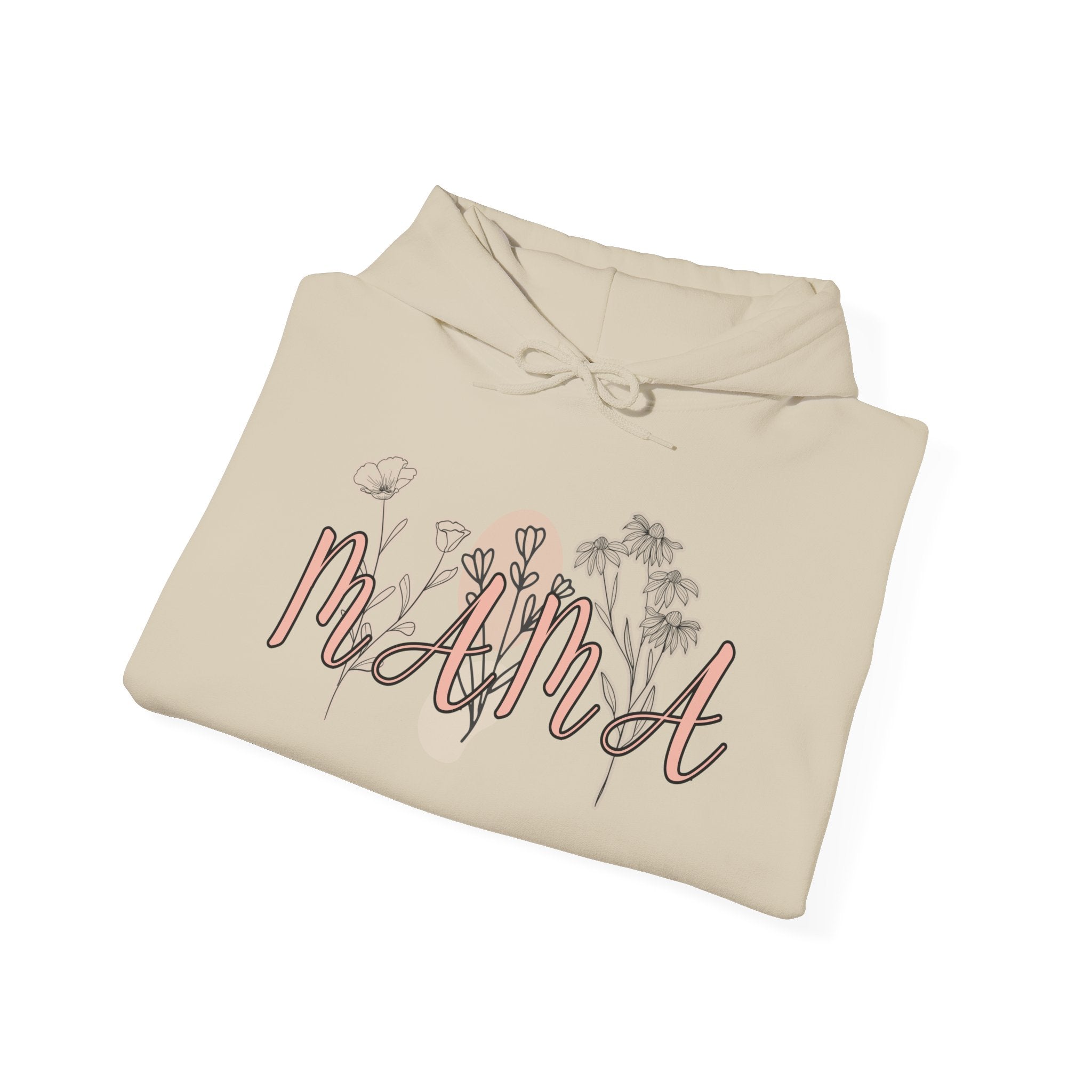 Mama Floral Hoodie – Cozy Mother's Day Gift Sweatshirt