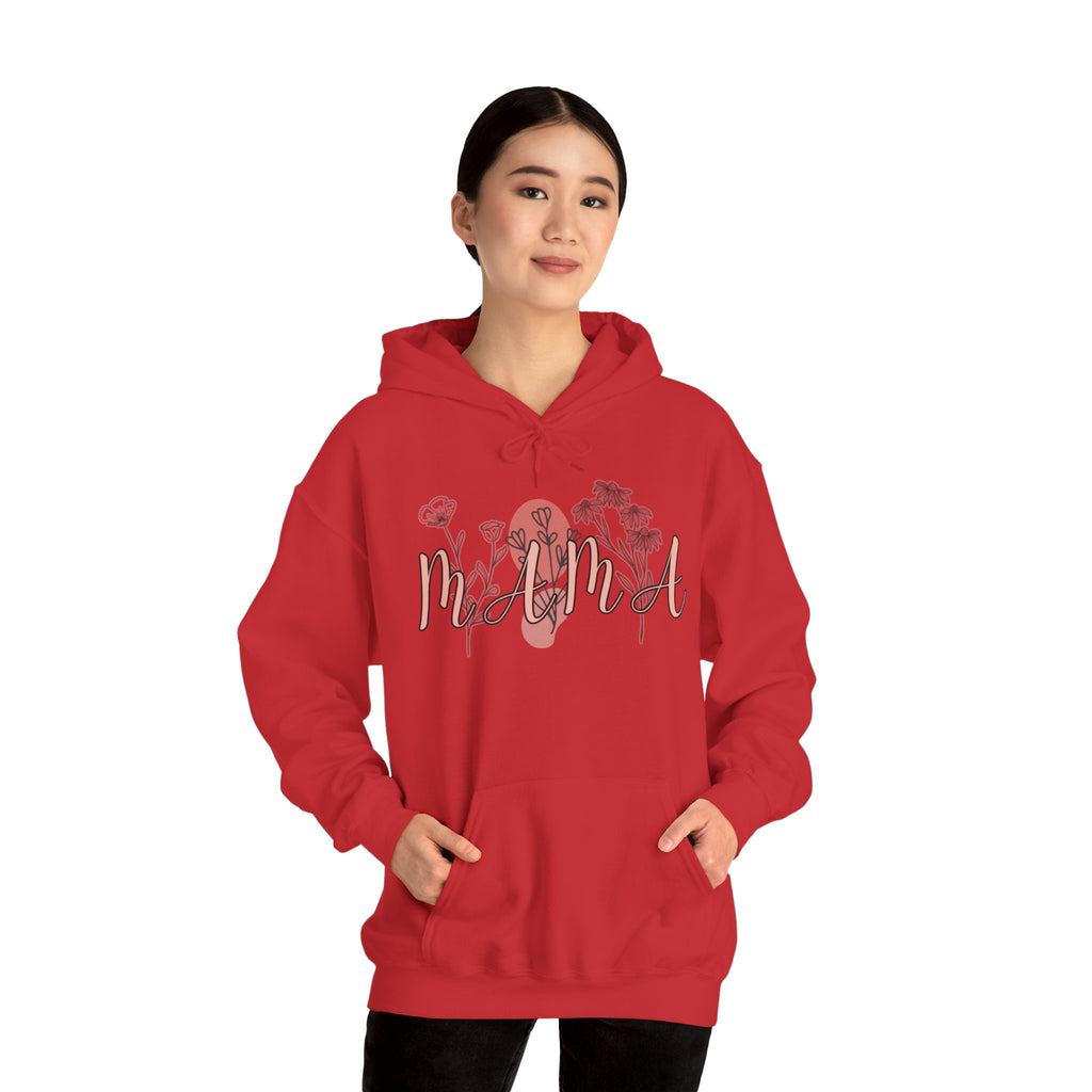 Mama Floral Hoodie – Cozy Mother's Day Gift Sweatshirt