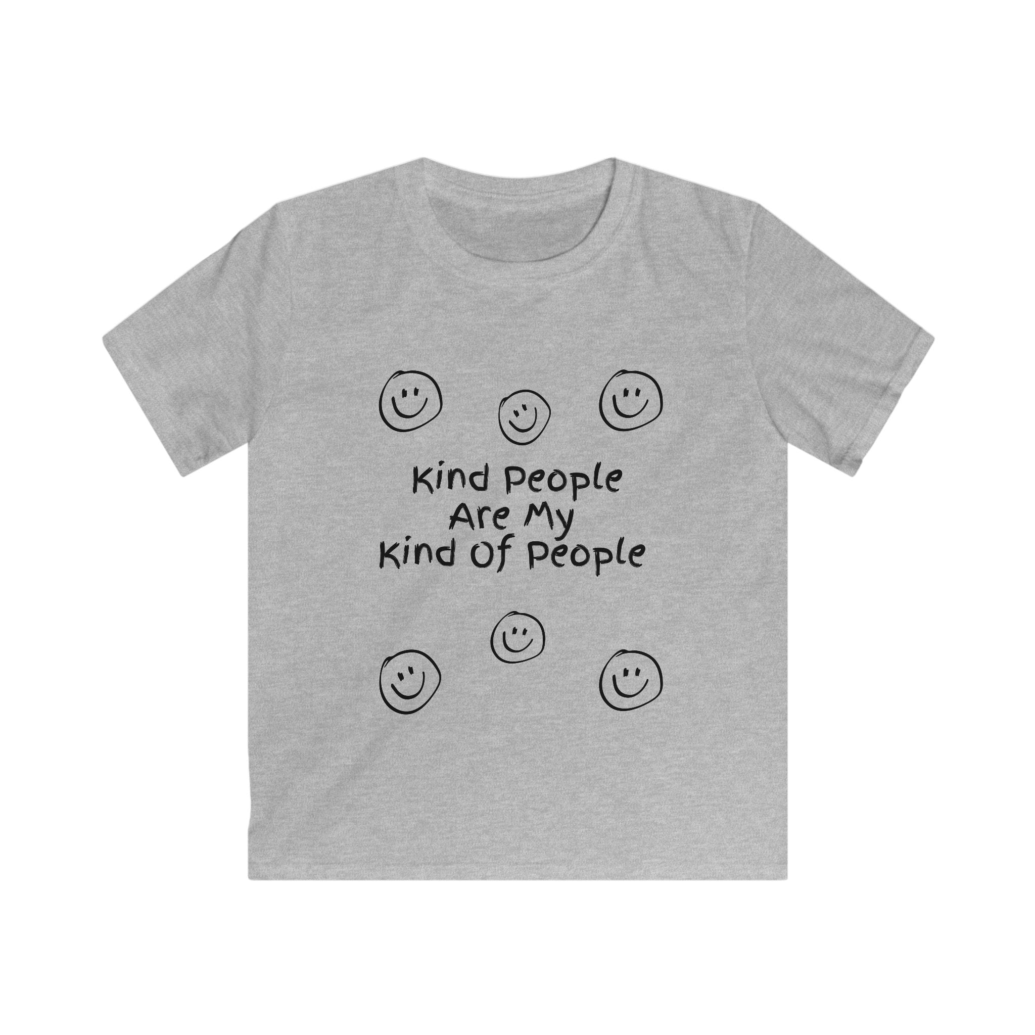 Kids Tee — "Kind People Are My Kind Of People" — Positive Message Kids T-Shirt