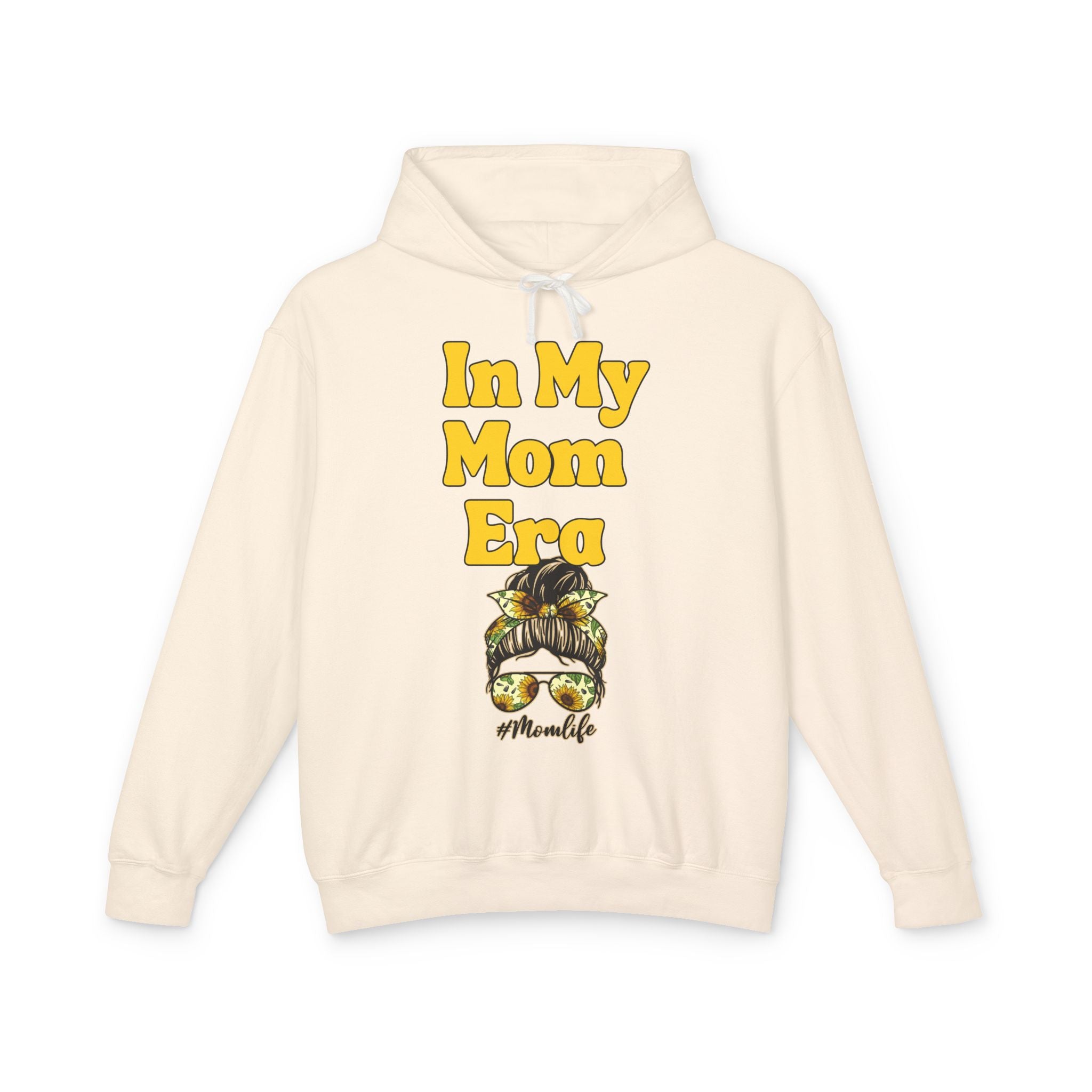 "In My Mom Era" Hoodie — Lightweight Mom Life Sweatshirt
