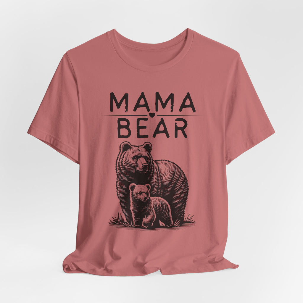 Mama Bear T-Shirt — Mom & Cub Graphic Tee
