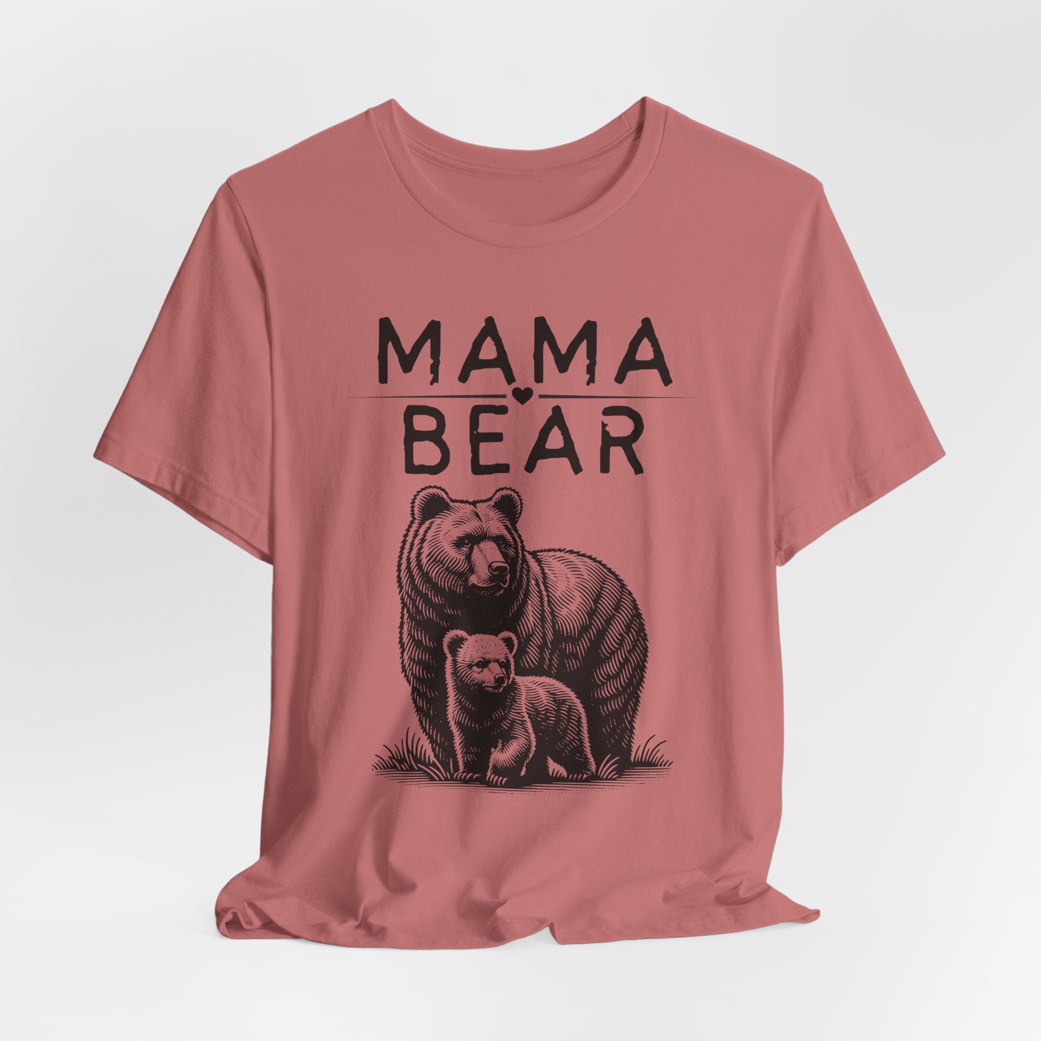 Mama Bear T-Shirt — Mom & Cub Graphic Tee