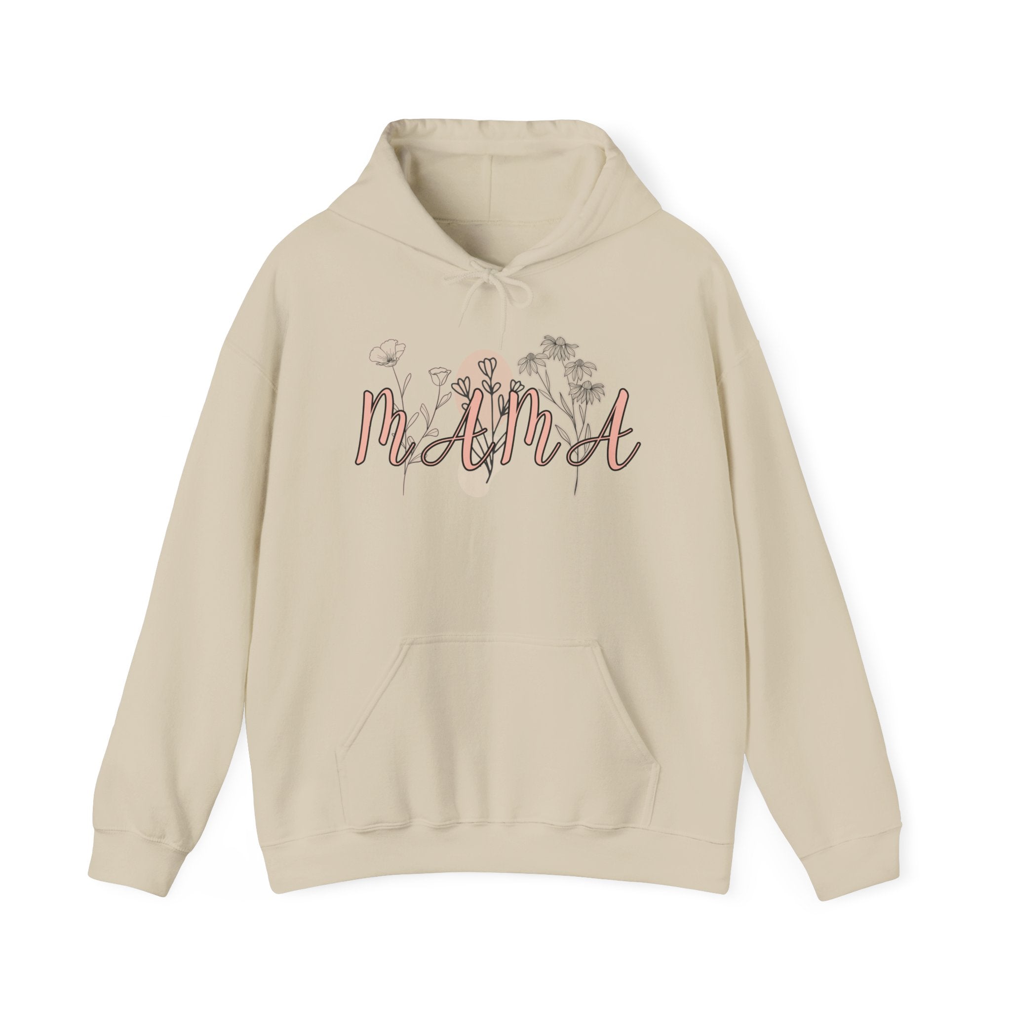 Mama Floral Hoodie – Cozy Mother's Day Gift Sweatshirt
