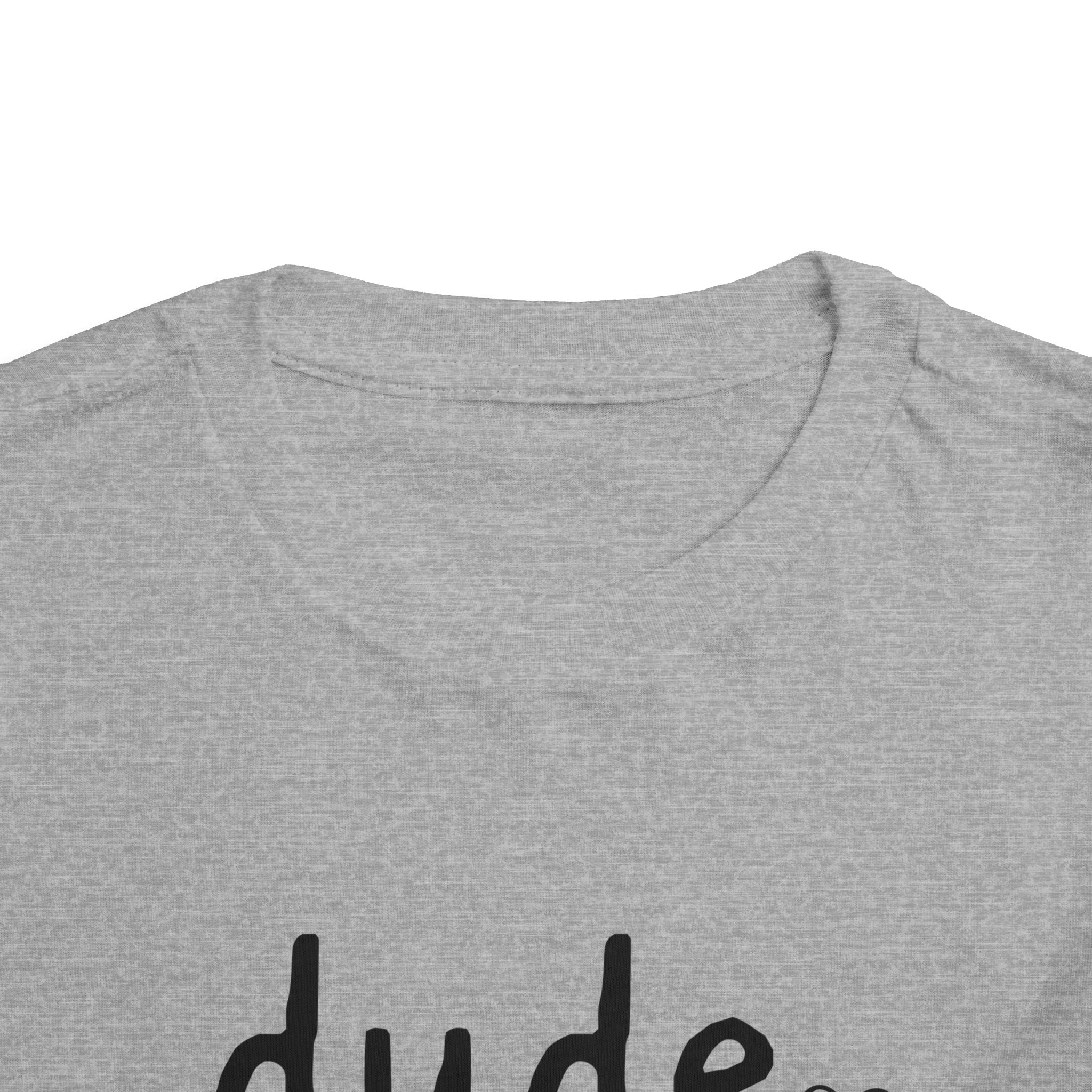 Dude Heart Toddler Tee — Kids' 'Dude' Heart T-Shirt