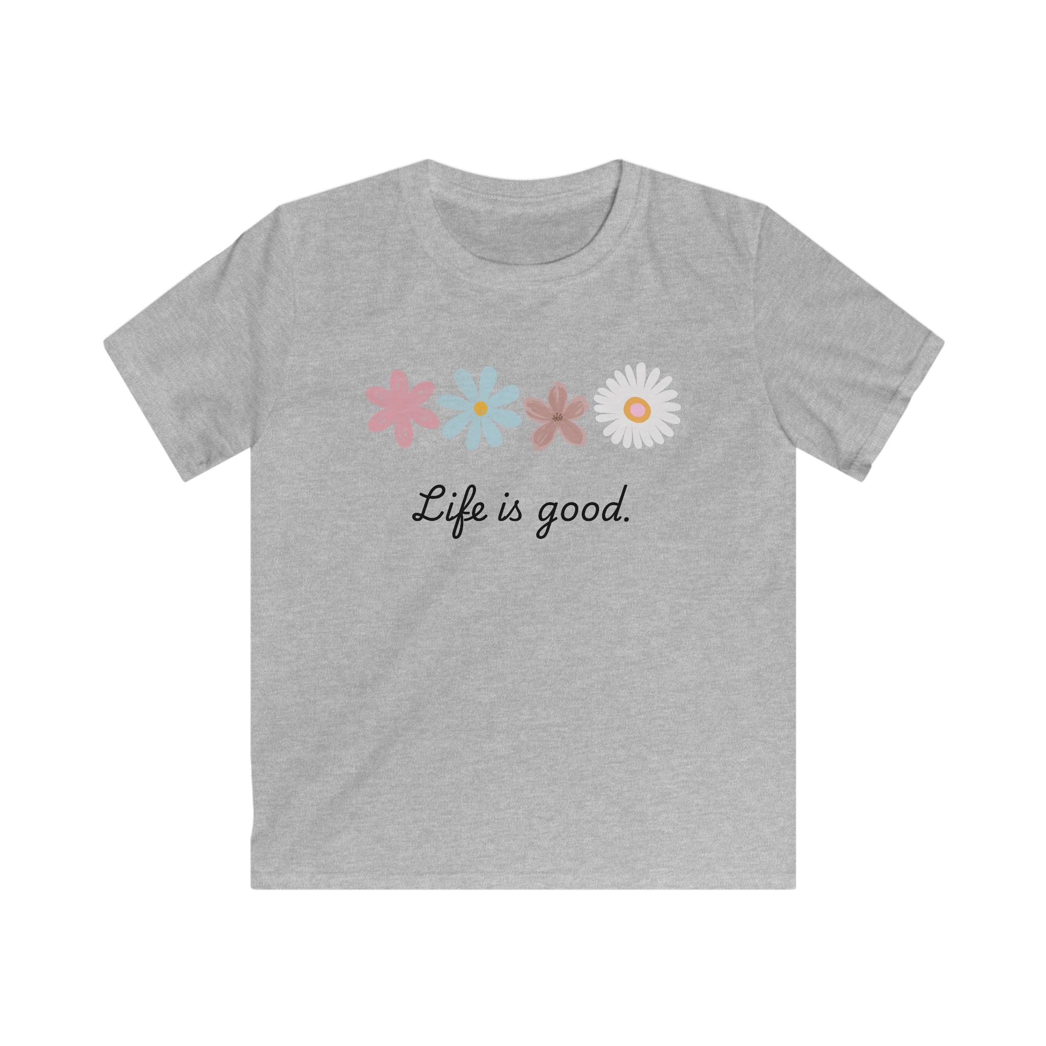 Life Is Good Kids Tee — Positive Graphic Children’s T-Shirt
