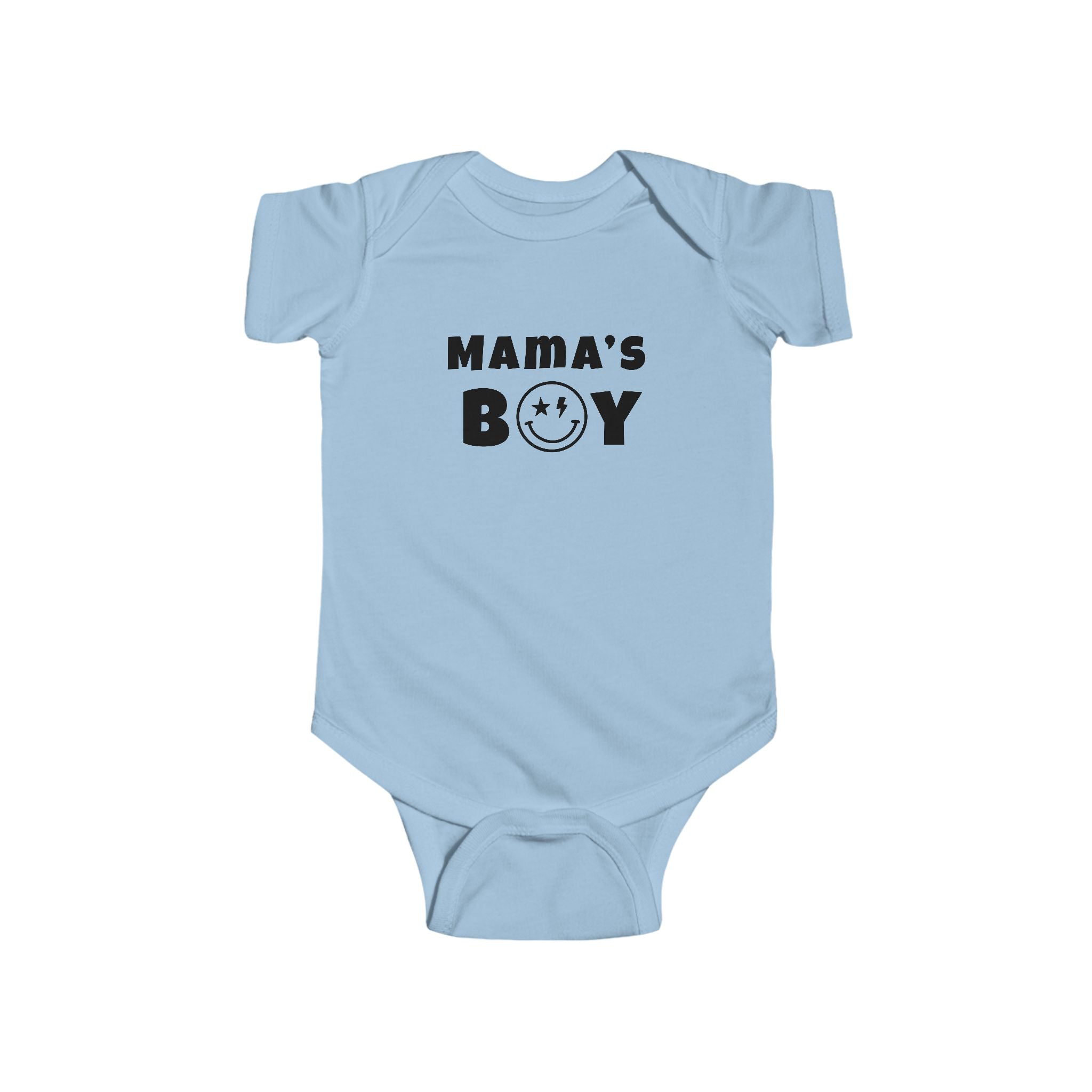 Mama's Boy Punk Smiley Infant Bodysuit