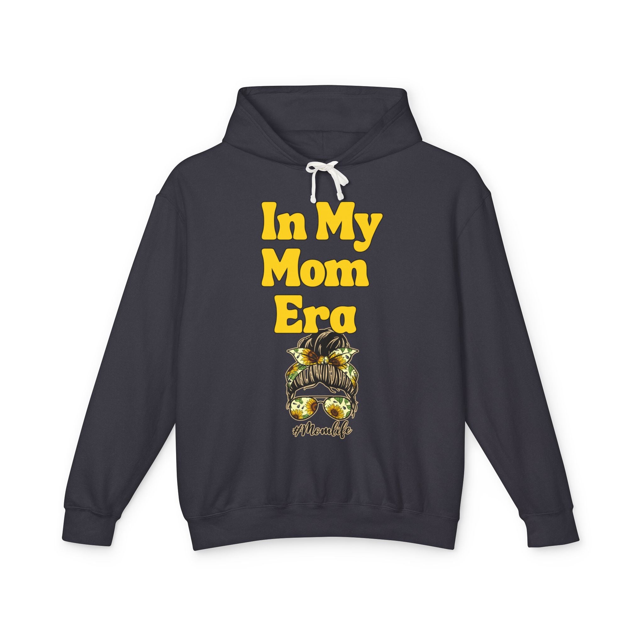 "In My Mom Era" Hoodie — Lightweight Mom Life Sweatshirt