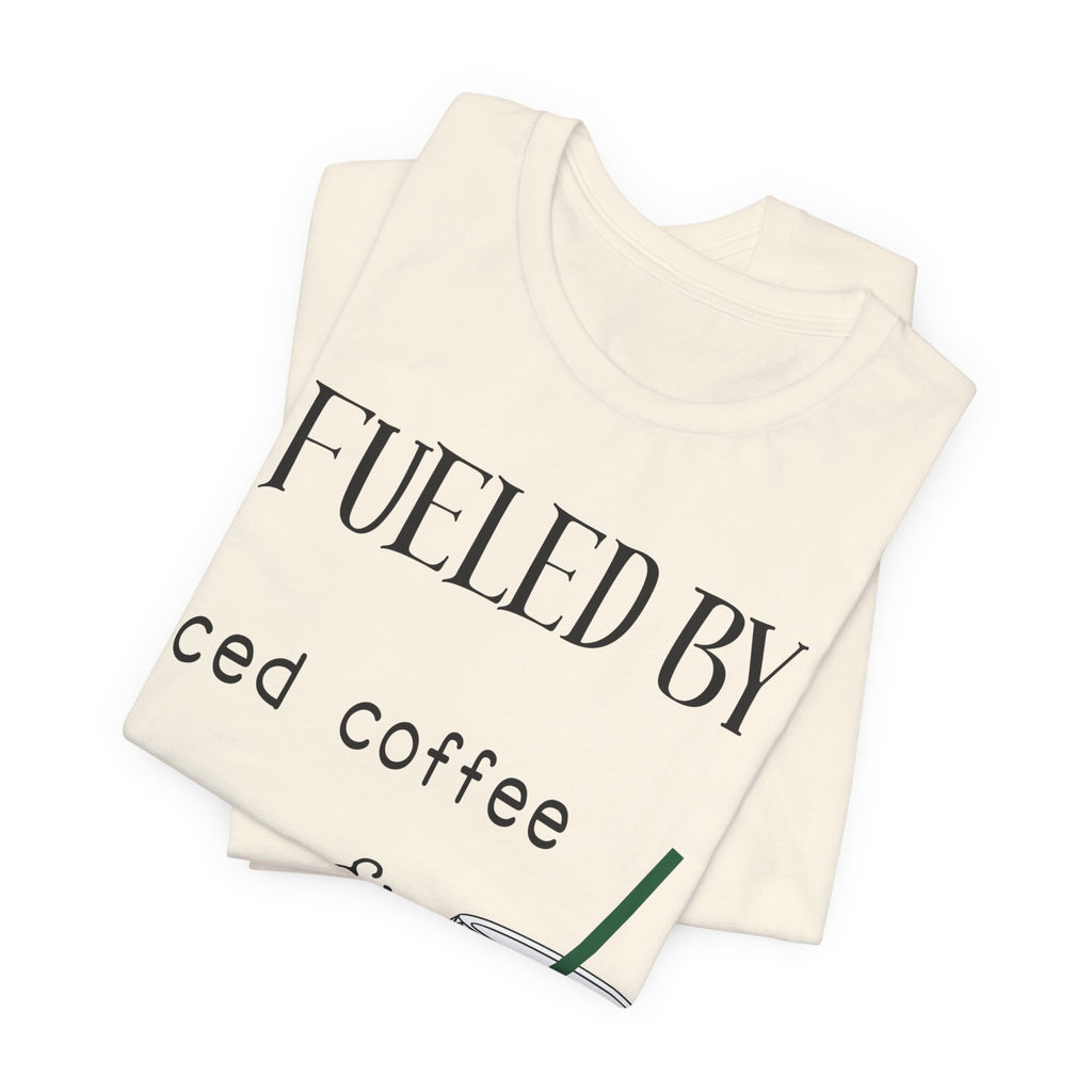 Fueled by Iced Coffee and Anxiety T-Shirt