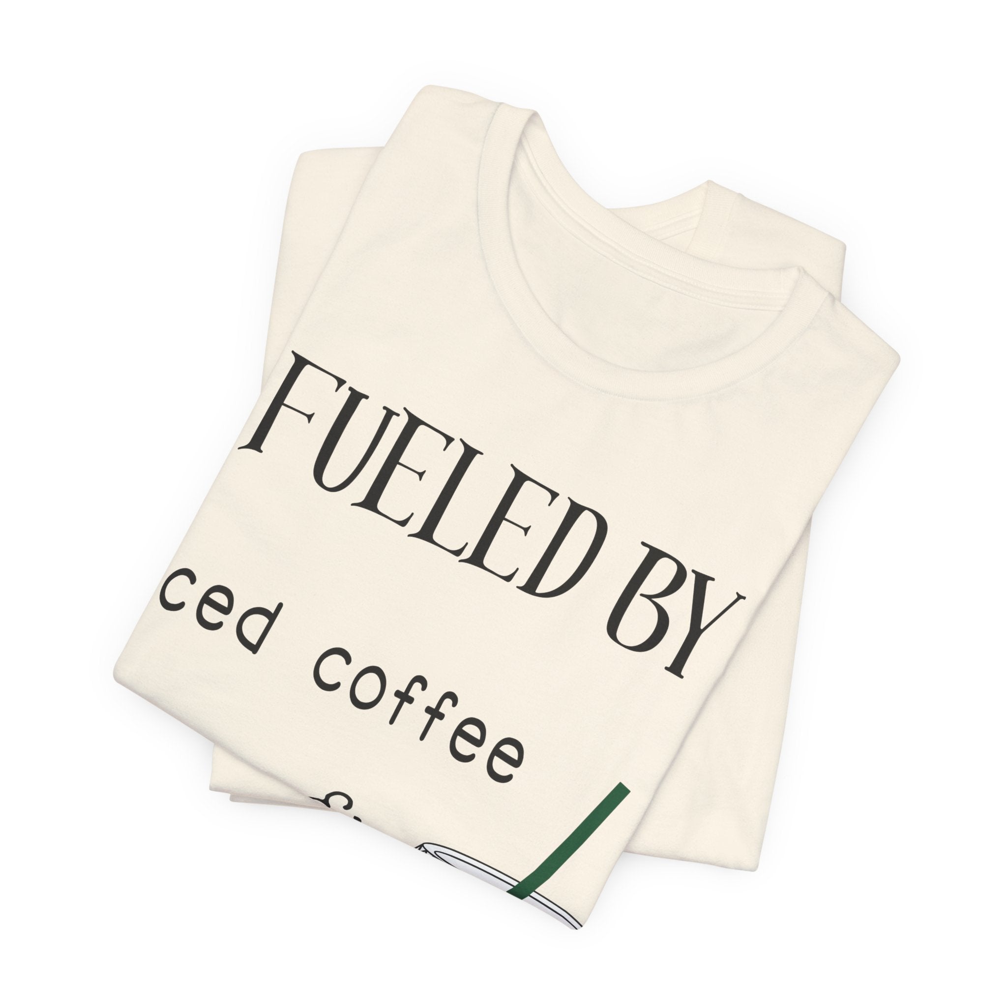 Fueled by Iced Coffee and Anxiety T-Shirt