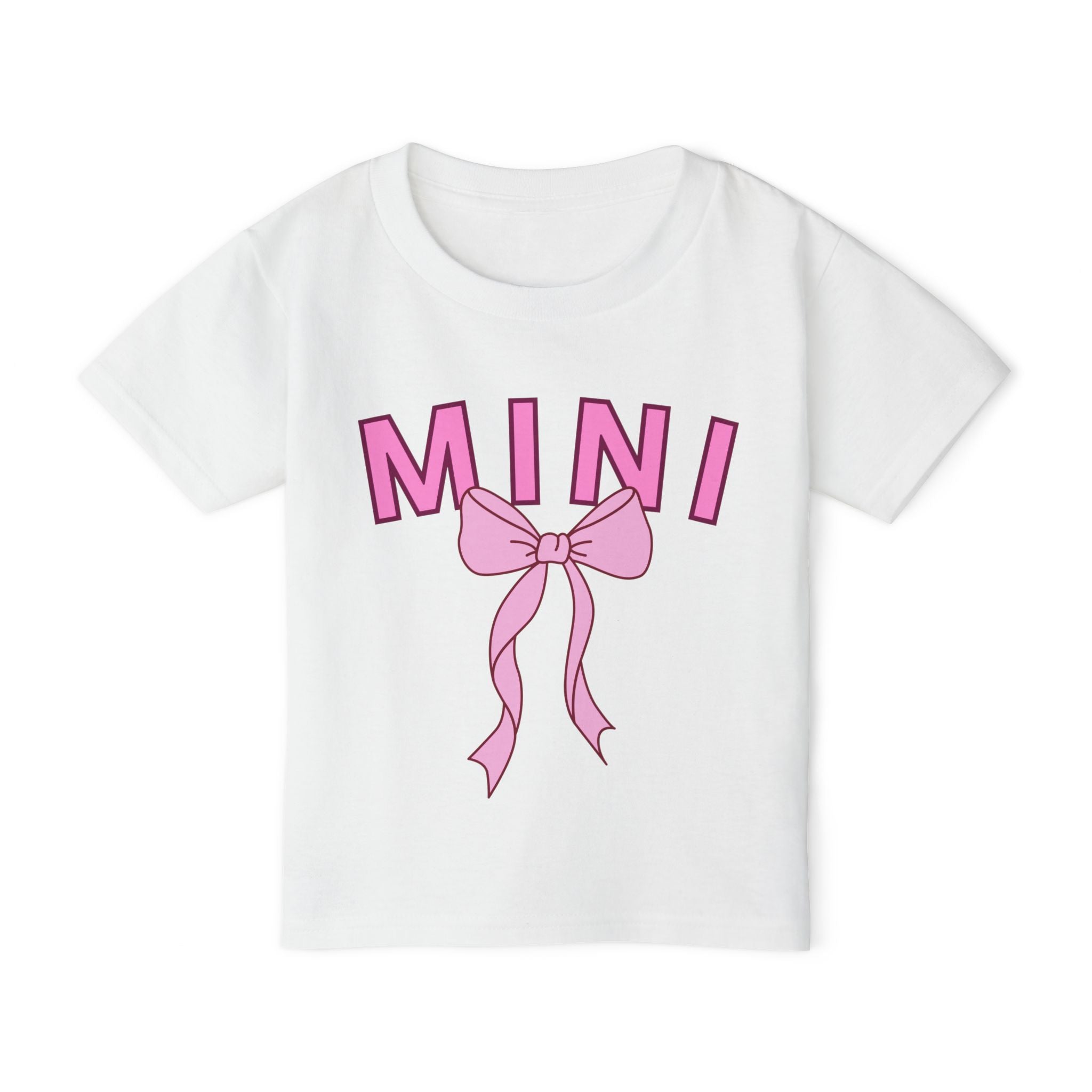 Toddler T-Shirt — Mini Matching Mama Shirt with Bow