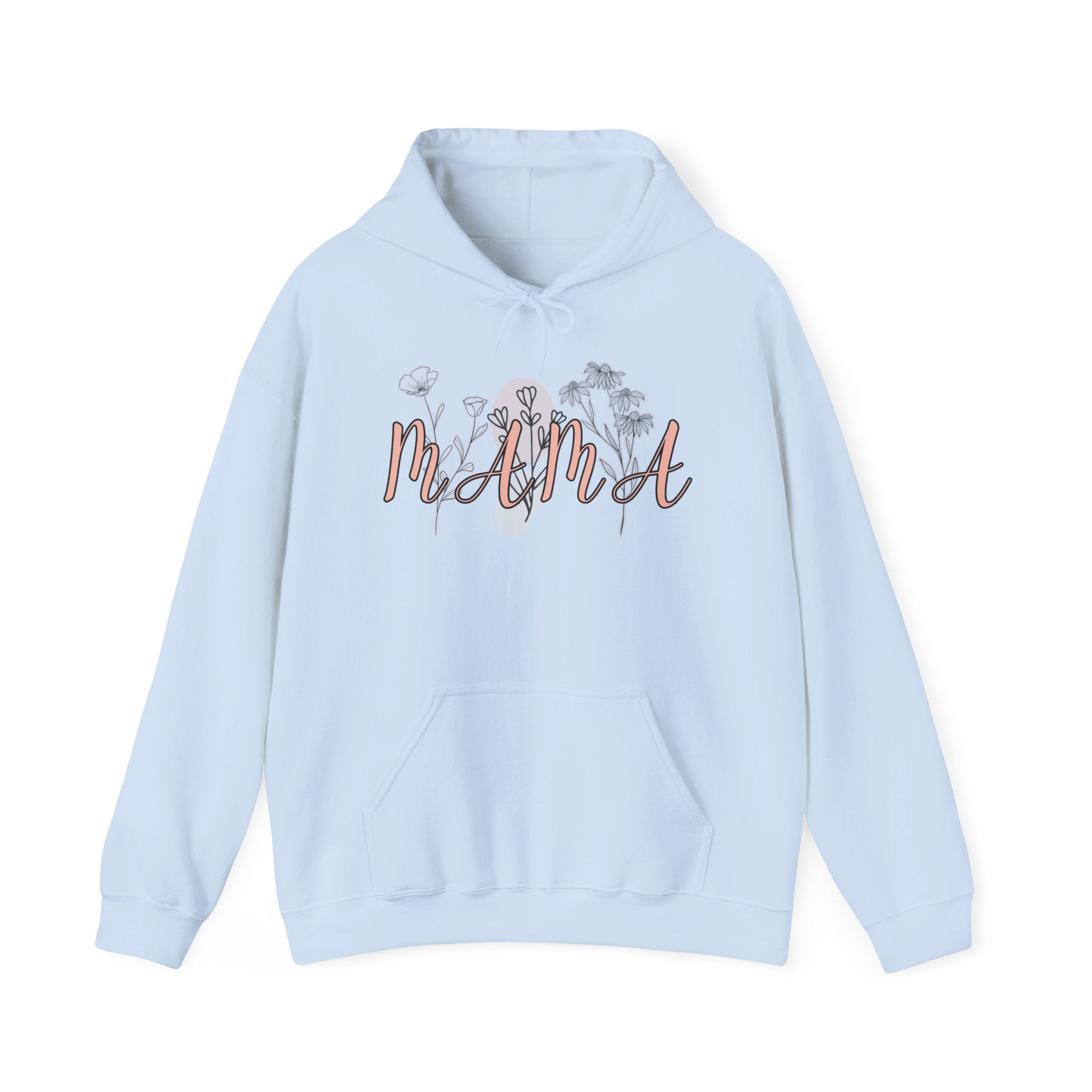 Mama Floral Hoodie – Cozy Mother's Day Gift Sweatshirt