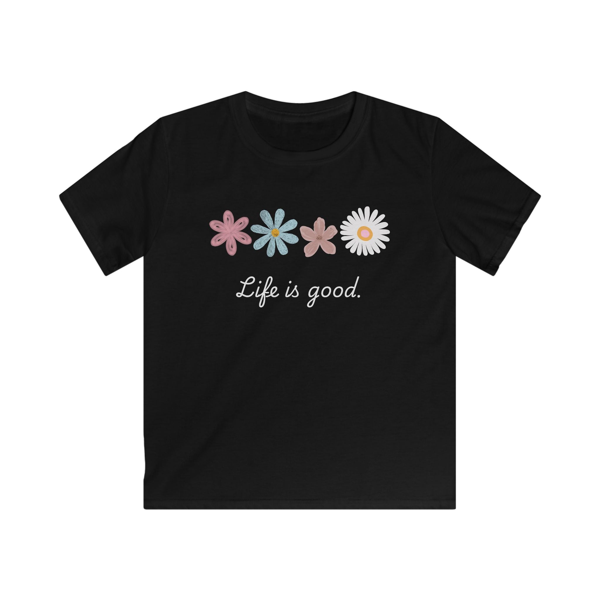 Life Is Good Kids Tee — Positive Graphic Children’s T-Shirt