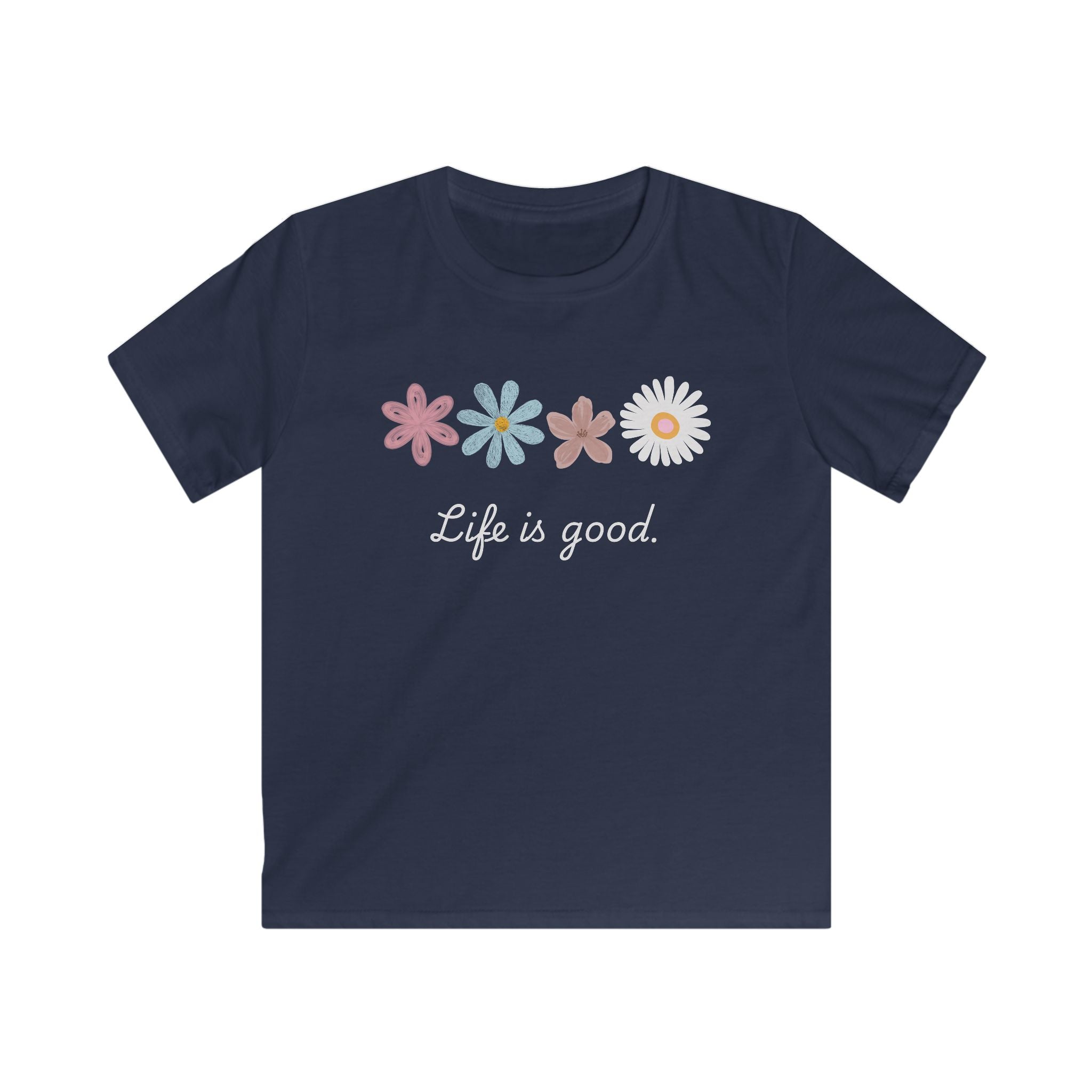 Life Is Good Kids Tee — Positive Graphic Children’s T-Shirt