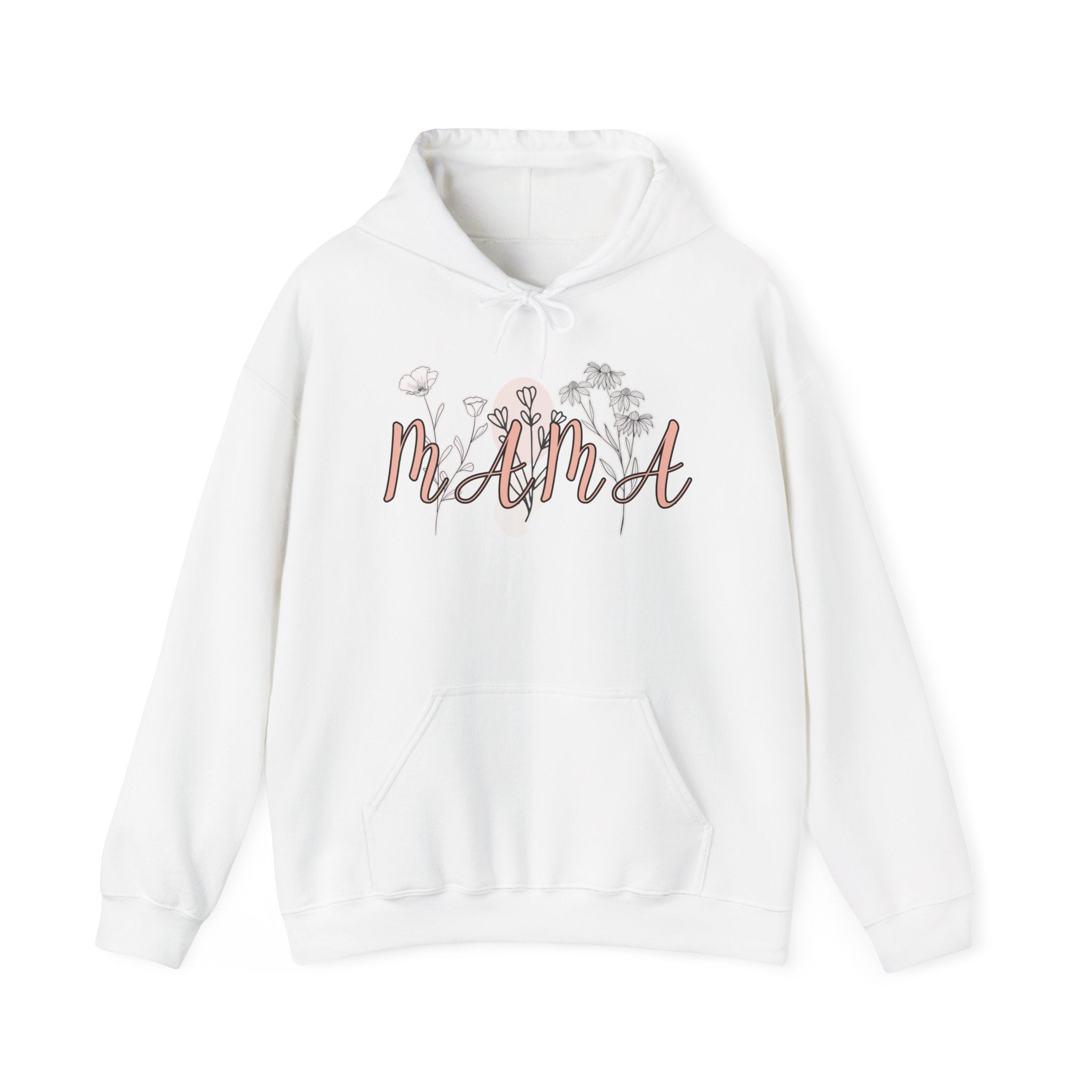 Mama Floral Hoodie – Cozy Mother's Day Gift Sweatshirt