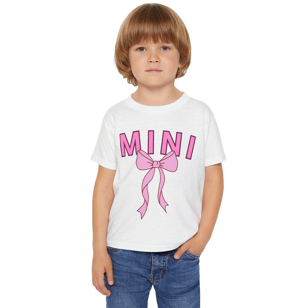 Toddler T-Shirt — Mini Matching Mama Shirt with Bow