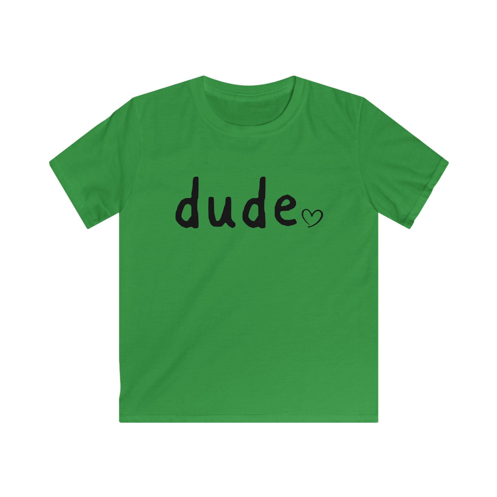 Kids "Dude" T-Shirt — Fun Casual Tee for Boys