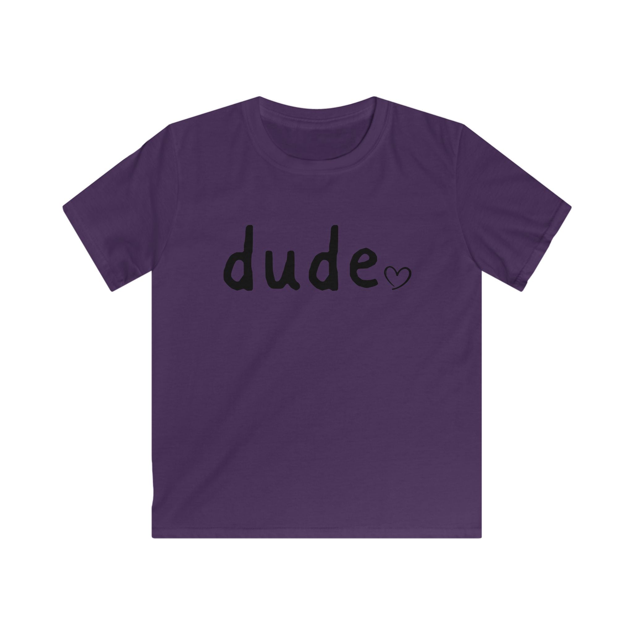 Kids "Dude" T-Shirt — Fun Casual Tee for Boys