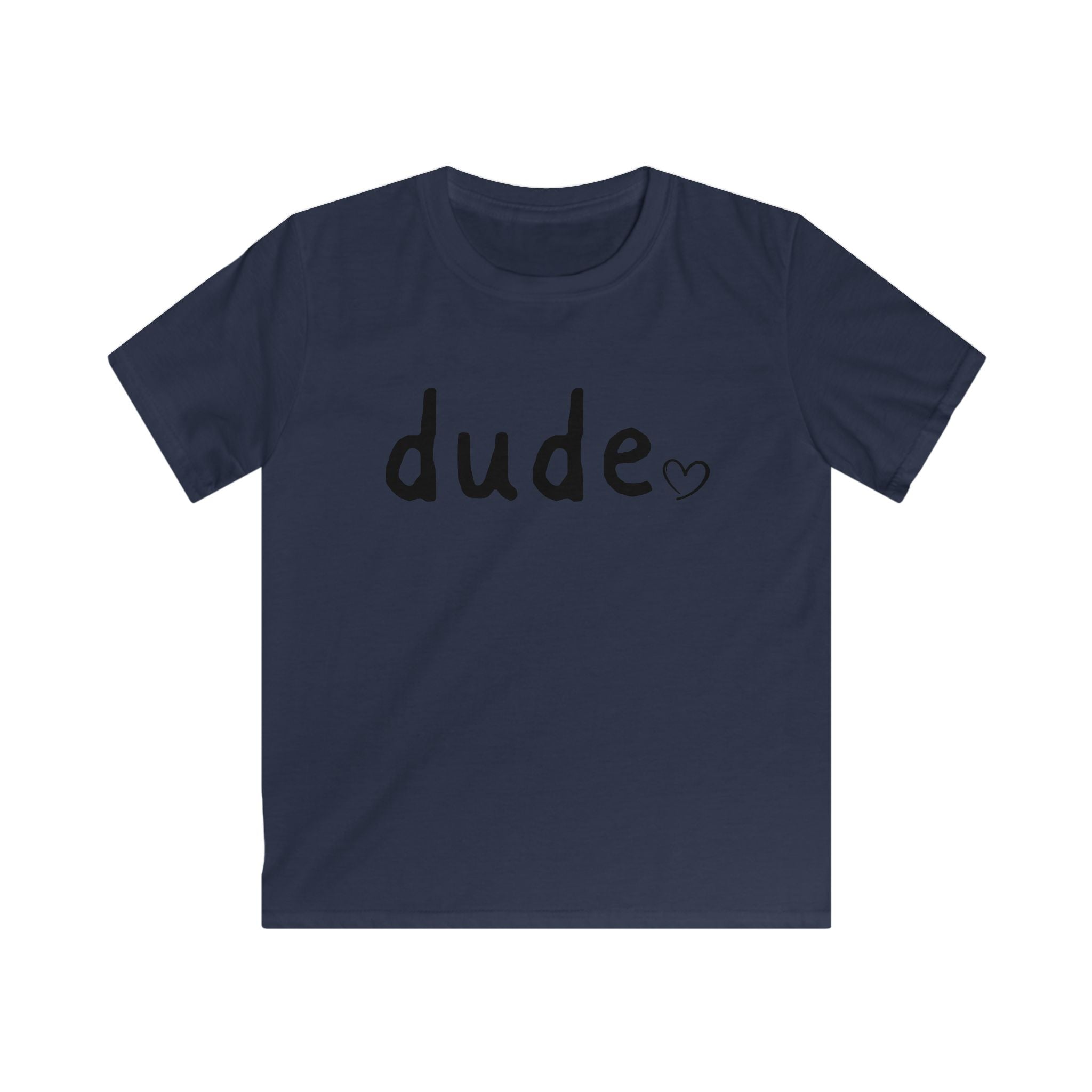 Kids "Dude" T-Shirt — Fun Casual Tee for Boys