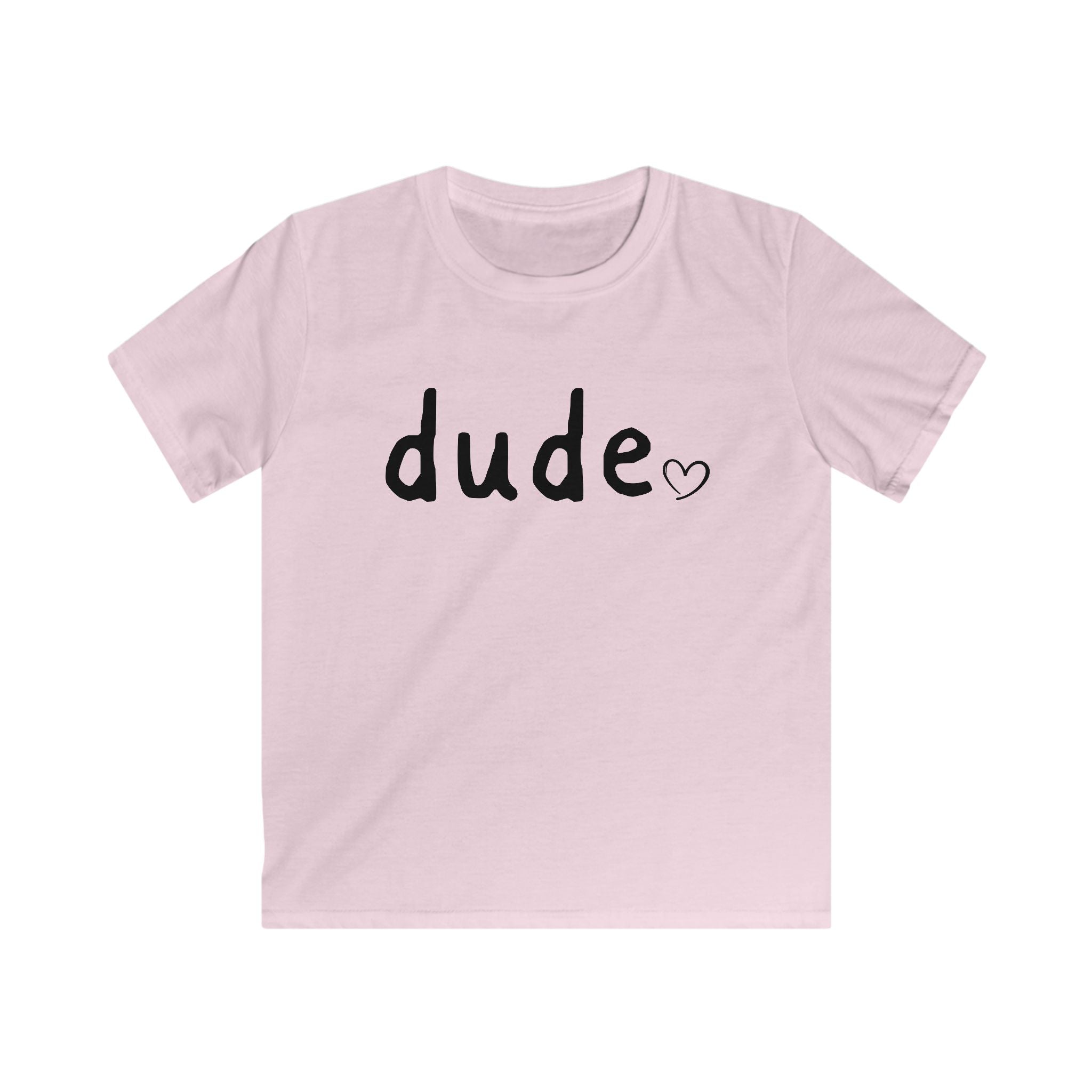 Kids "Dude" T-Shirt — Fun Casual Tee for Boys