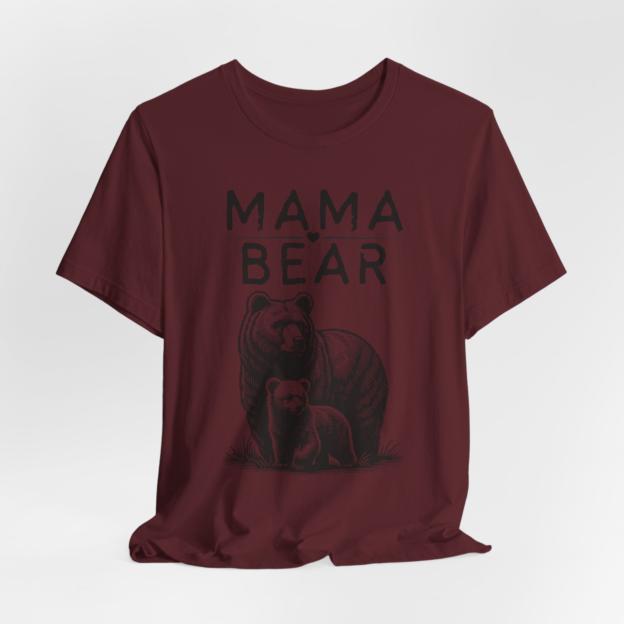 Mama Bear T-Shirt — Mom & Cub Graphic Tee