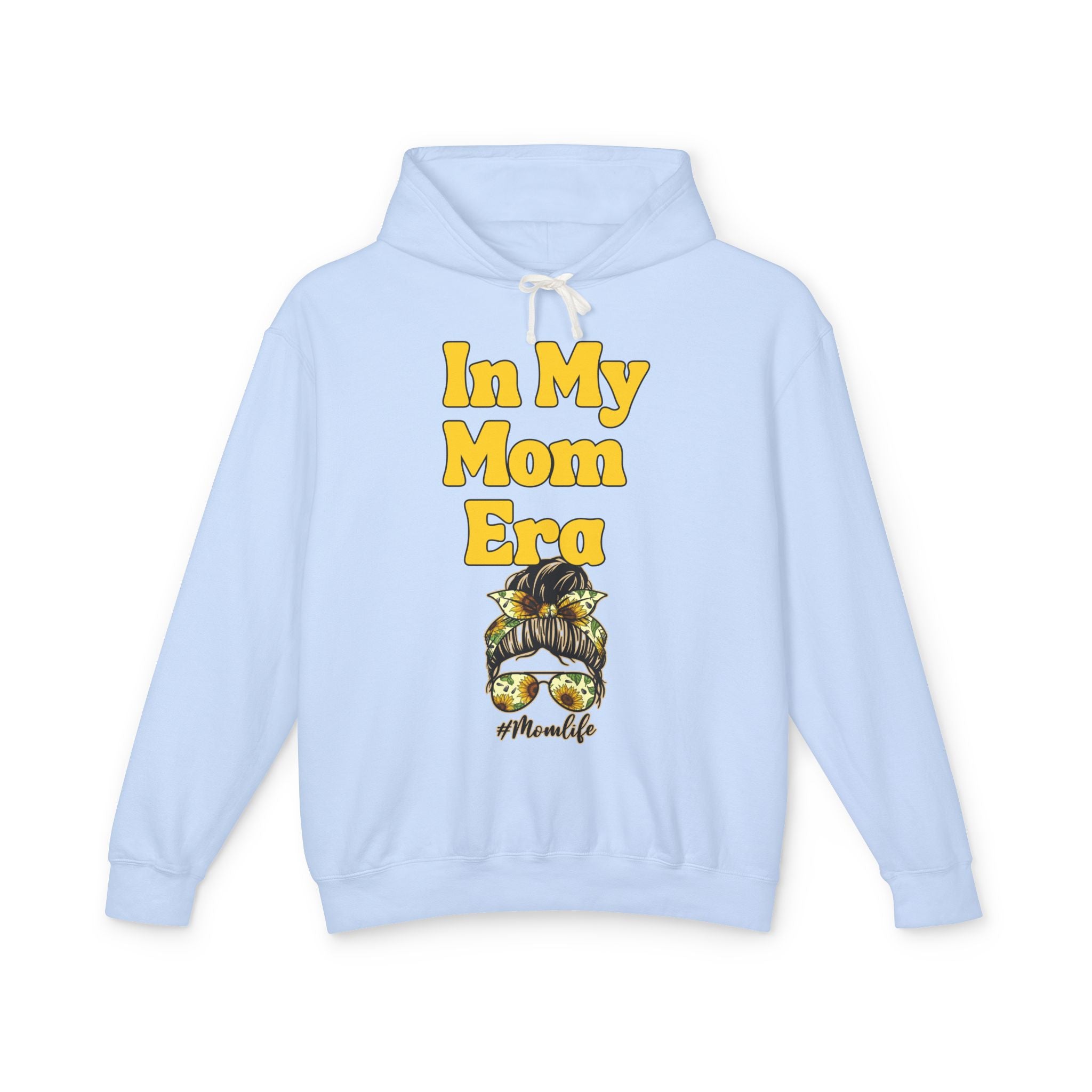"In My Mom Era" Hoodie — Lightweight Mom Life Sweatshirt