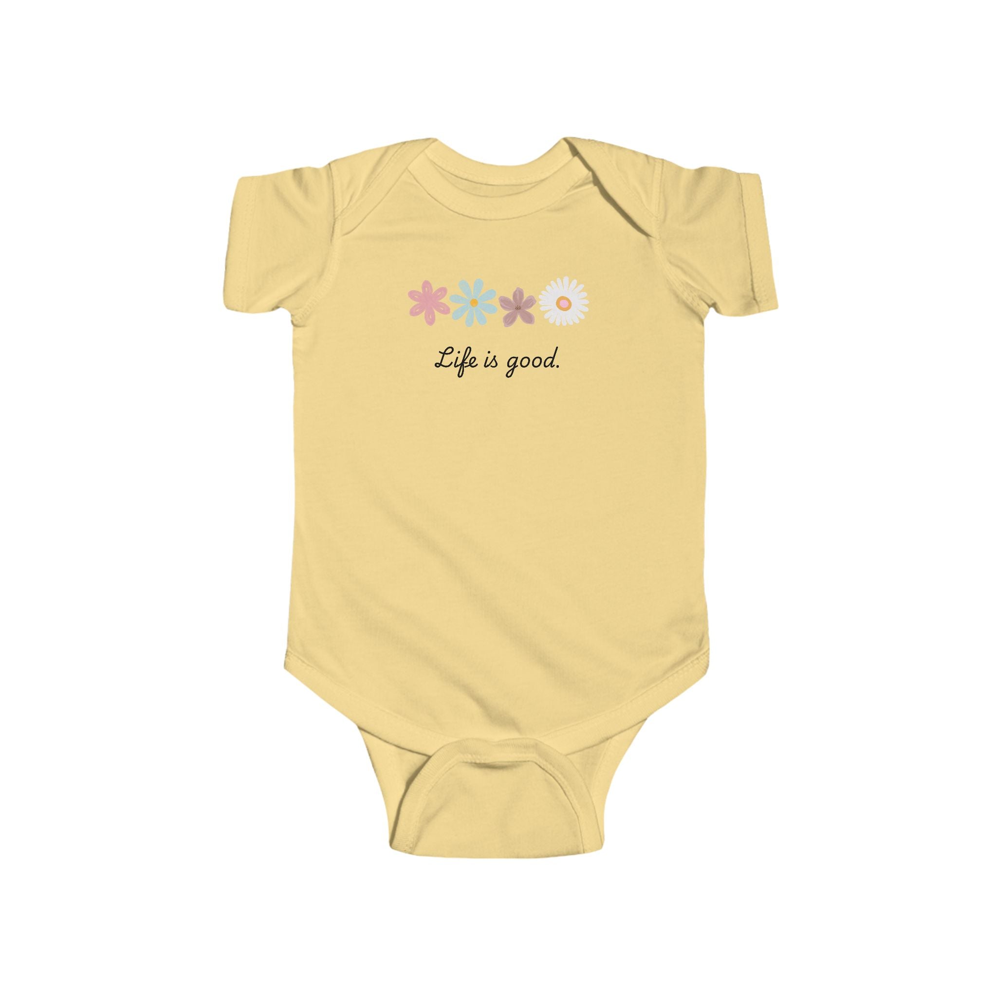 Life Is Good Infant Bodysuit — Cute Baby Onesie
