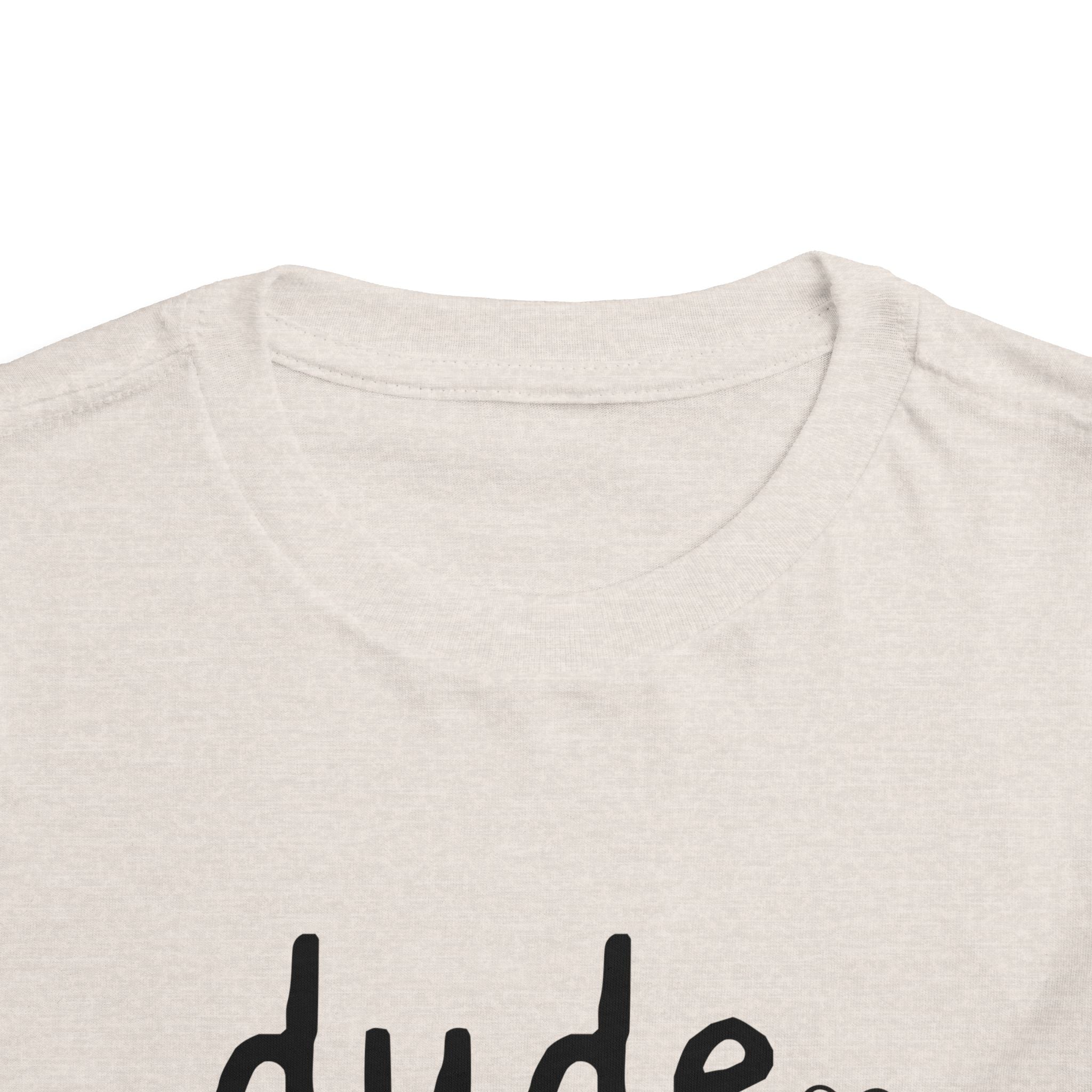 Dude Heart Toddler Tee — Kids' 'Dude' Heart T-Shirt