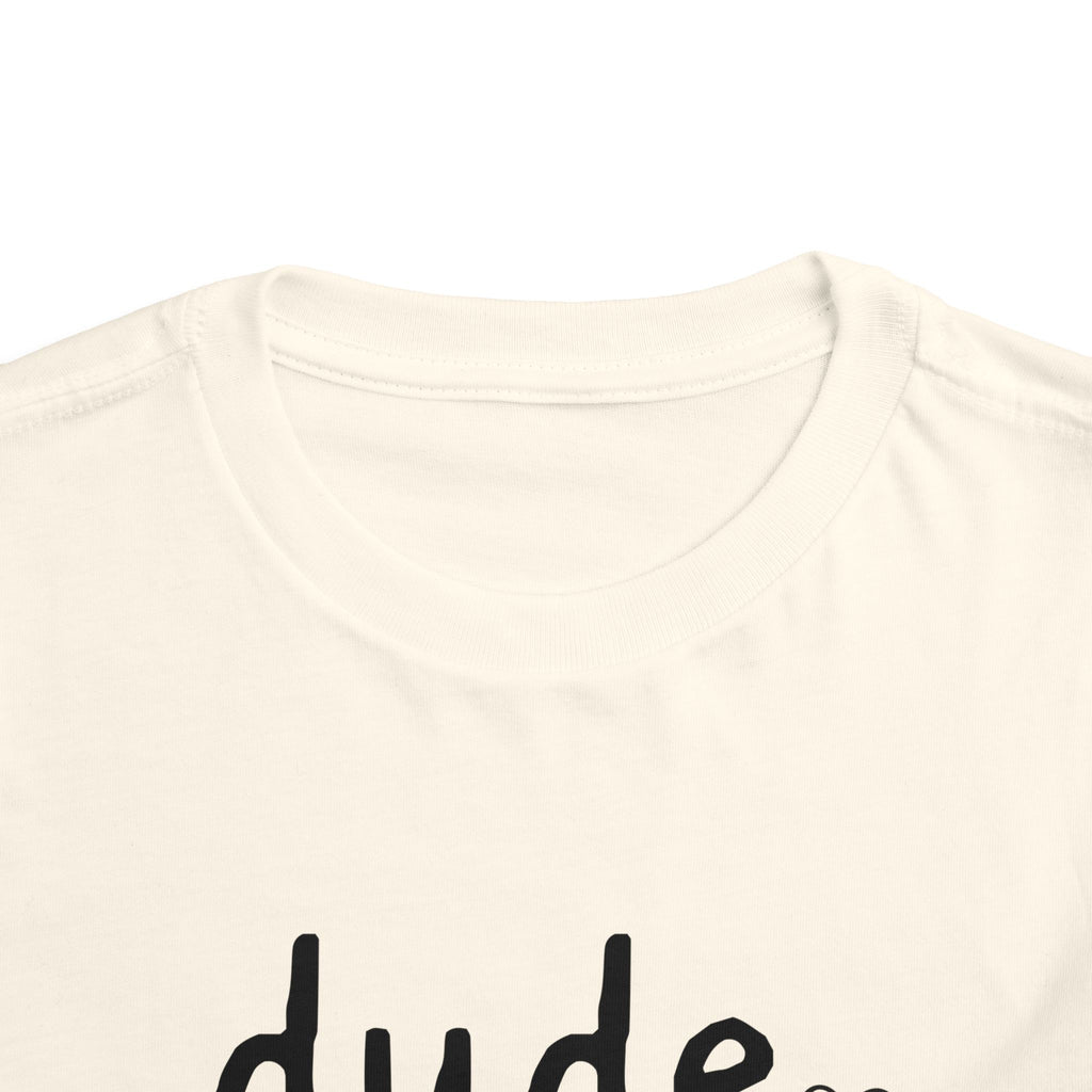 Dude Heart Toddler Tee — Kids' 'Dude' Heart T-Shirt
