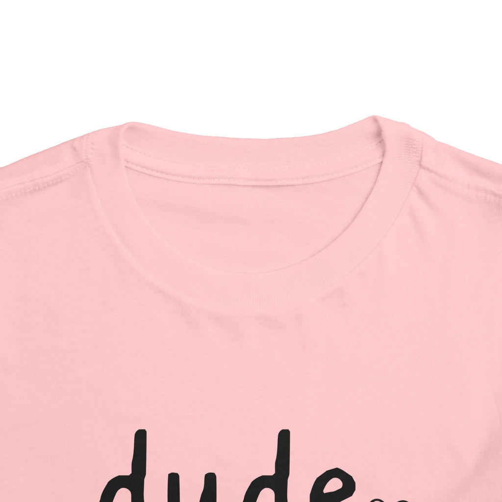 Dude Heart Toddler Tee — Kids' 'Dude' Heart T-Shirt