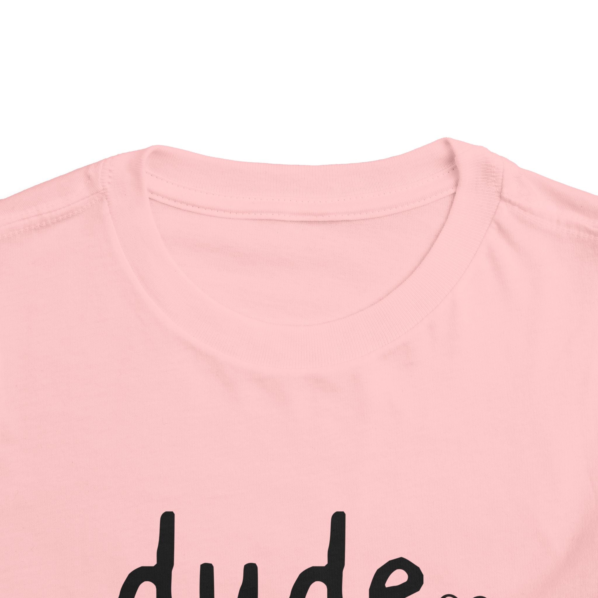 Dude Heart Toddler Tee — Kids' 'Dude' Heart T-Shirt
