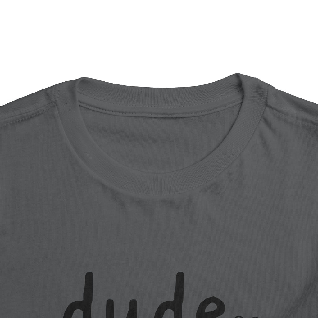 Dude Heart Toddler Tee — Kids' 'Dude' Heart T-Shirt
