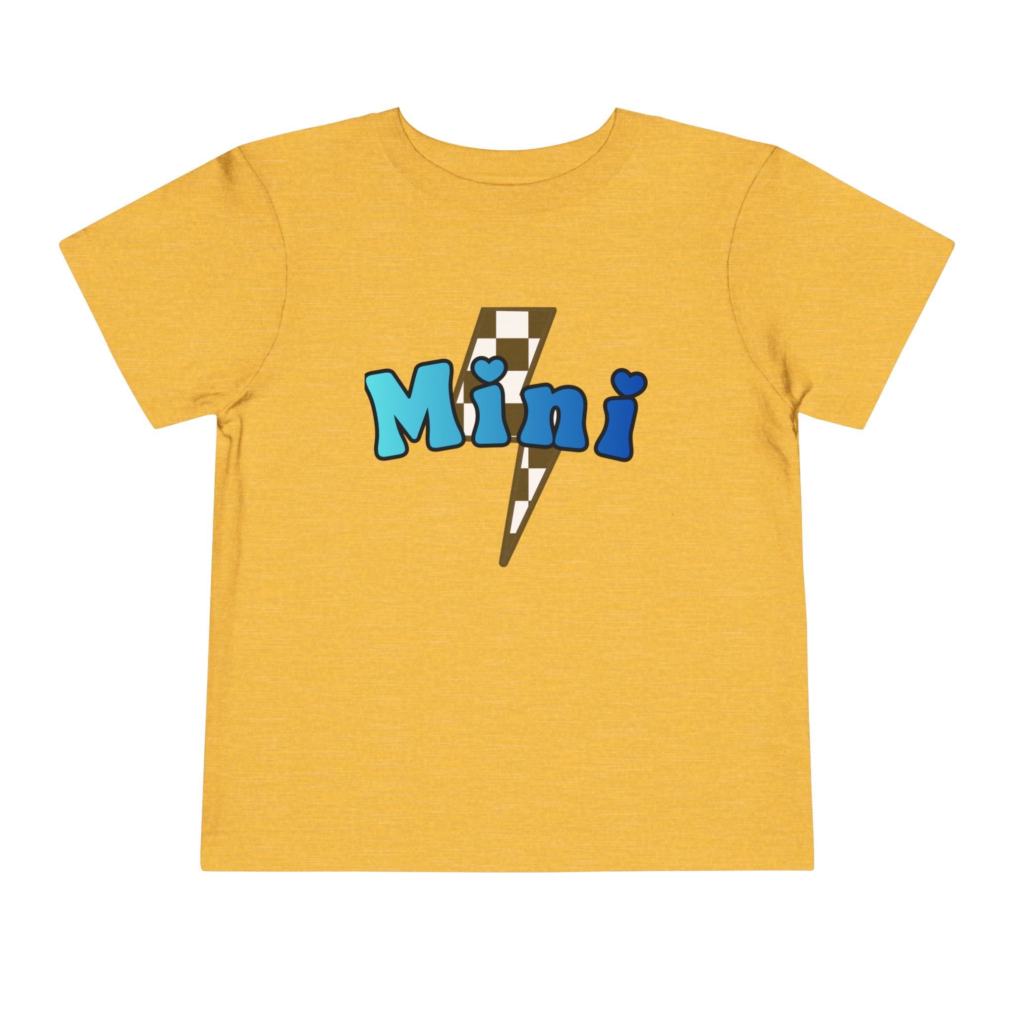 Toddler Lightning Bolt Short Sleeve Tee — Mini Lightning Bolt to Match Mama
