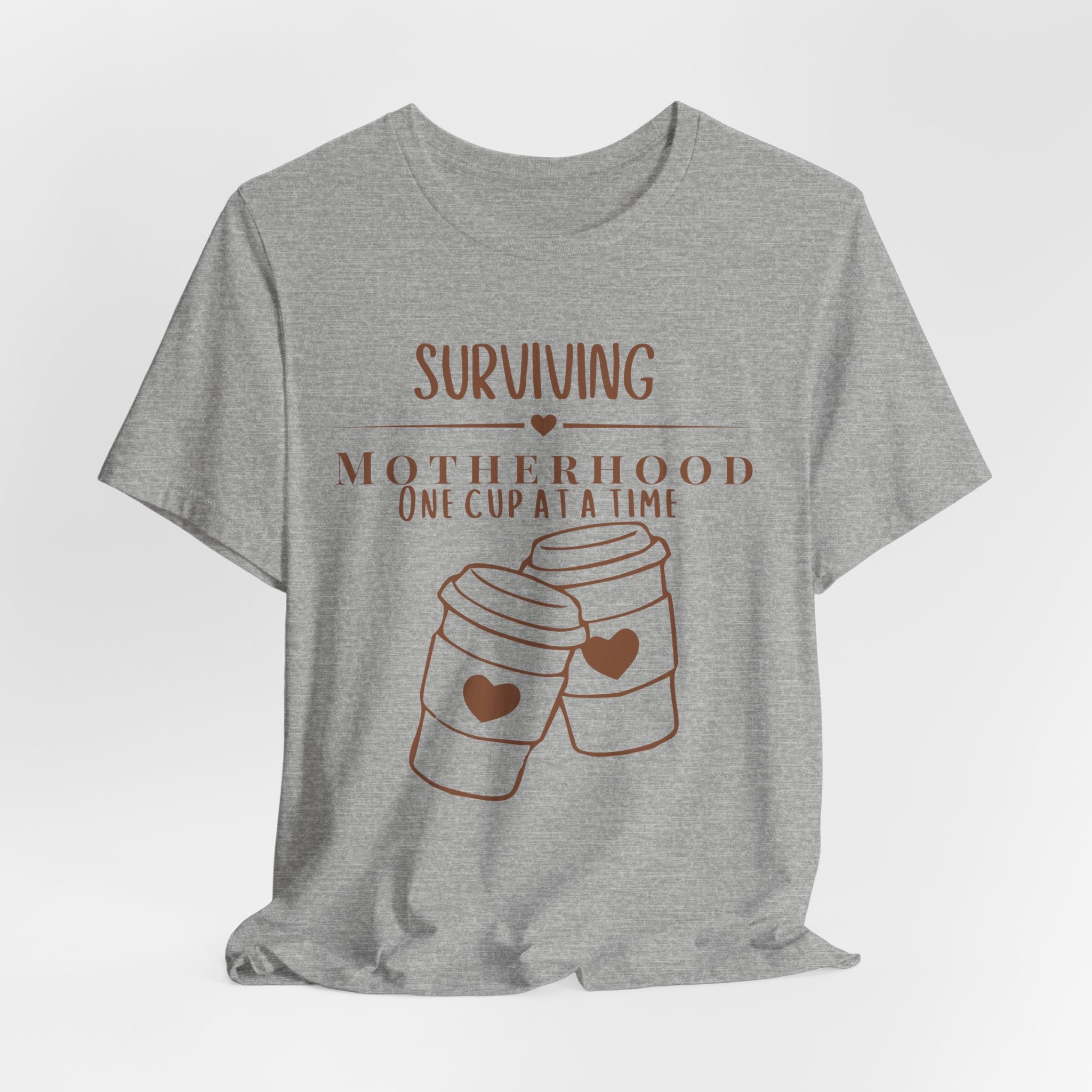 Surviving motherhood one cup at a time shirt