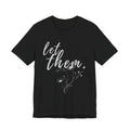 Let Them Shirt Floral Tee — Lille Hand-Drawn Flowers