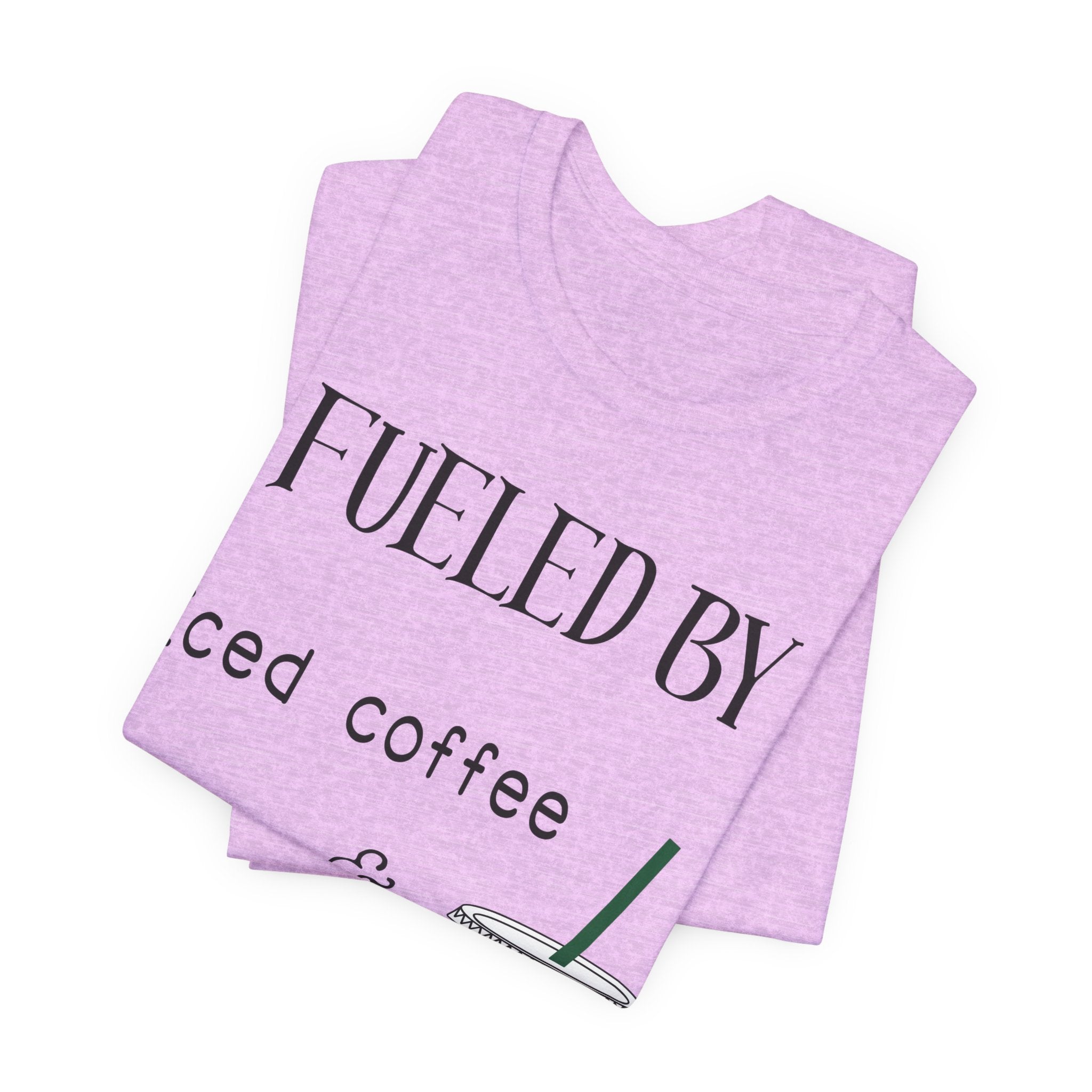 Fueled by Iced Coffee and Anxiety T-Shirt