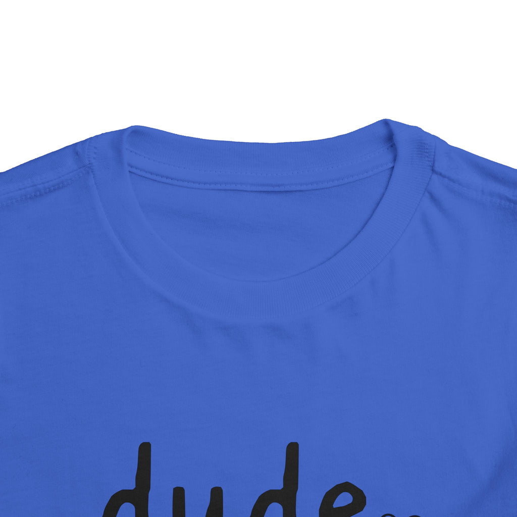 Dude Heart Toddler Tee — Kids' 'Dude' Heart T-Shirt