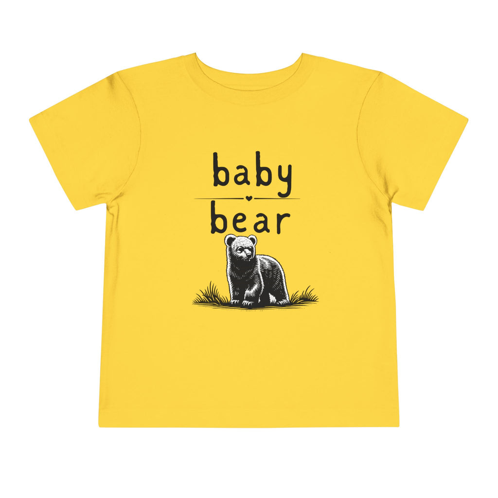 Baby Bear Toddler Tee — Matching Mama Bear Shirt