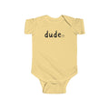 Dude Heart Infant Bodysuit