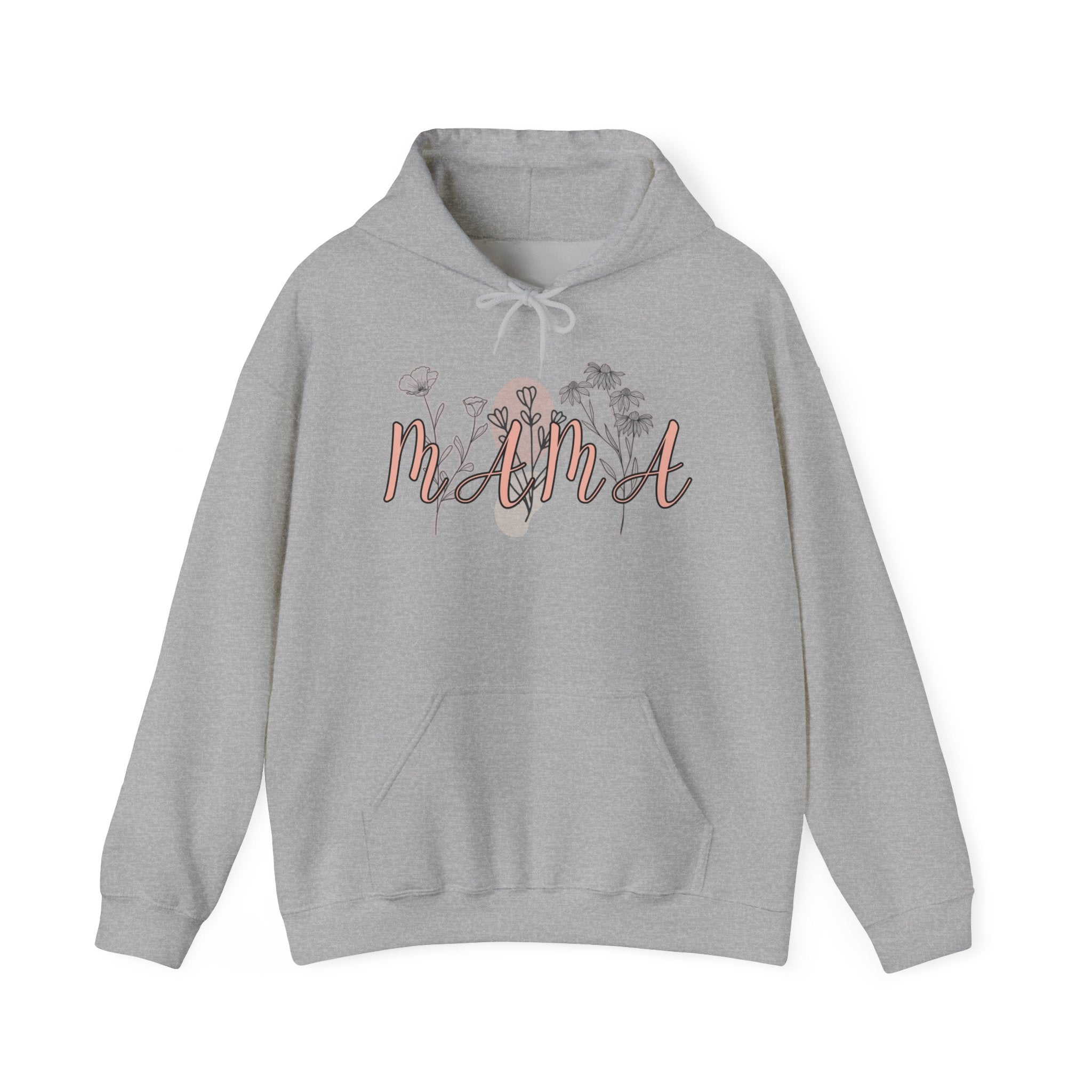 Mama Floral Hoodie – Cozy Mother's Day Gift Sweatshirt
