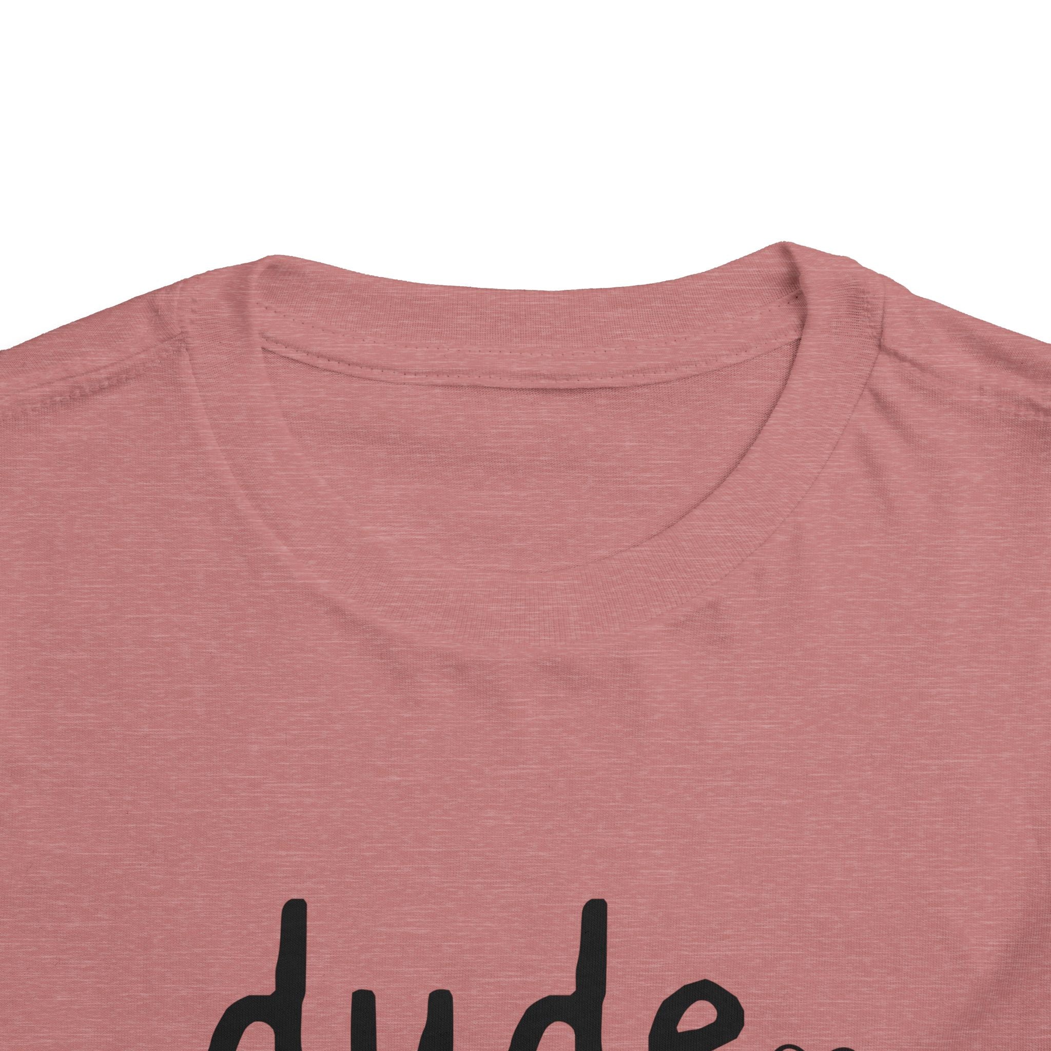Dude Heart Toddler Tee — Kids' 'Dude' Heart T-Shirt