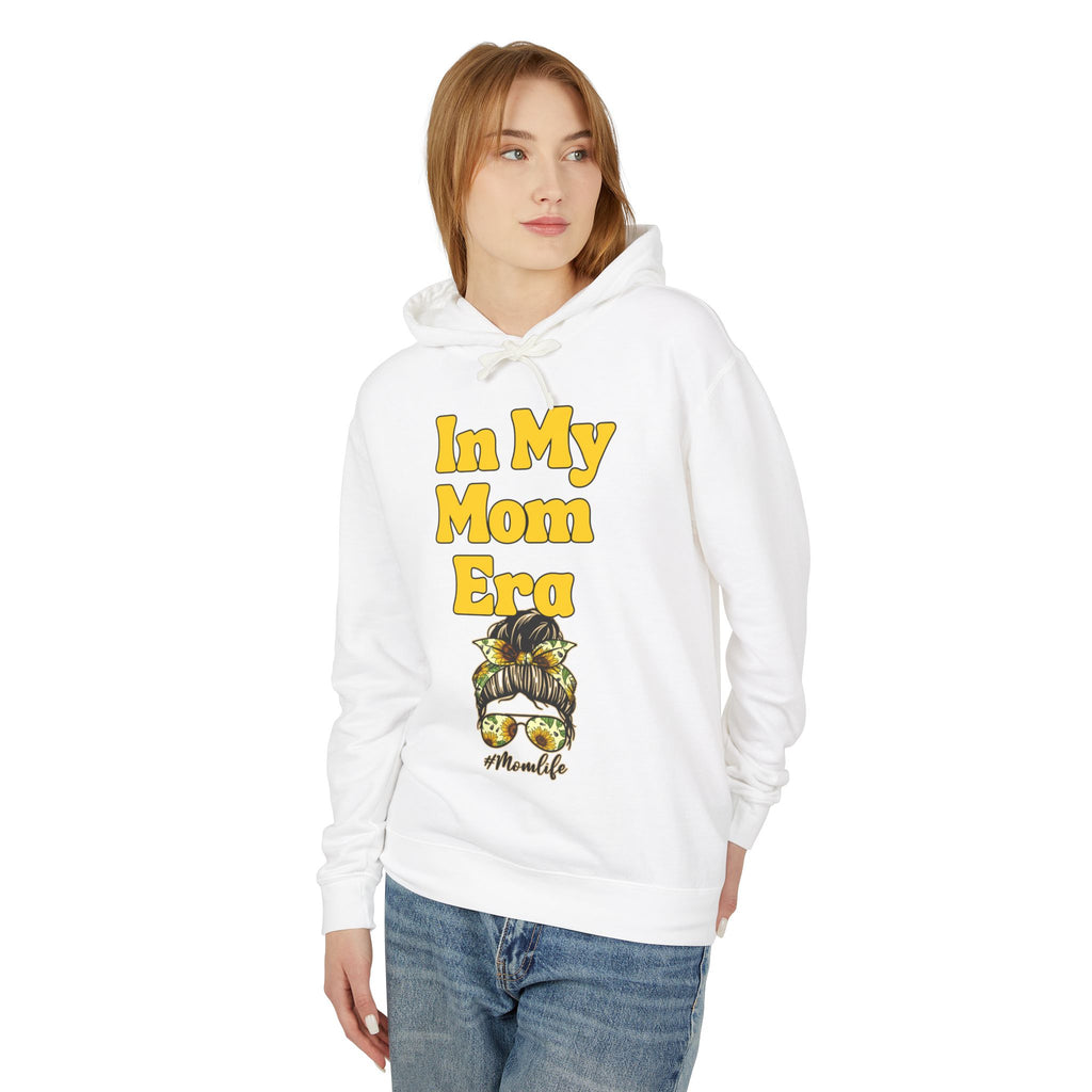 "In My Mom Era" Hoodie — Lightweight Mom Life Sweatshirt